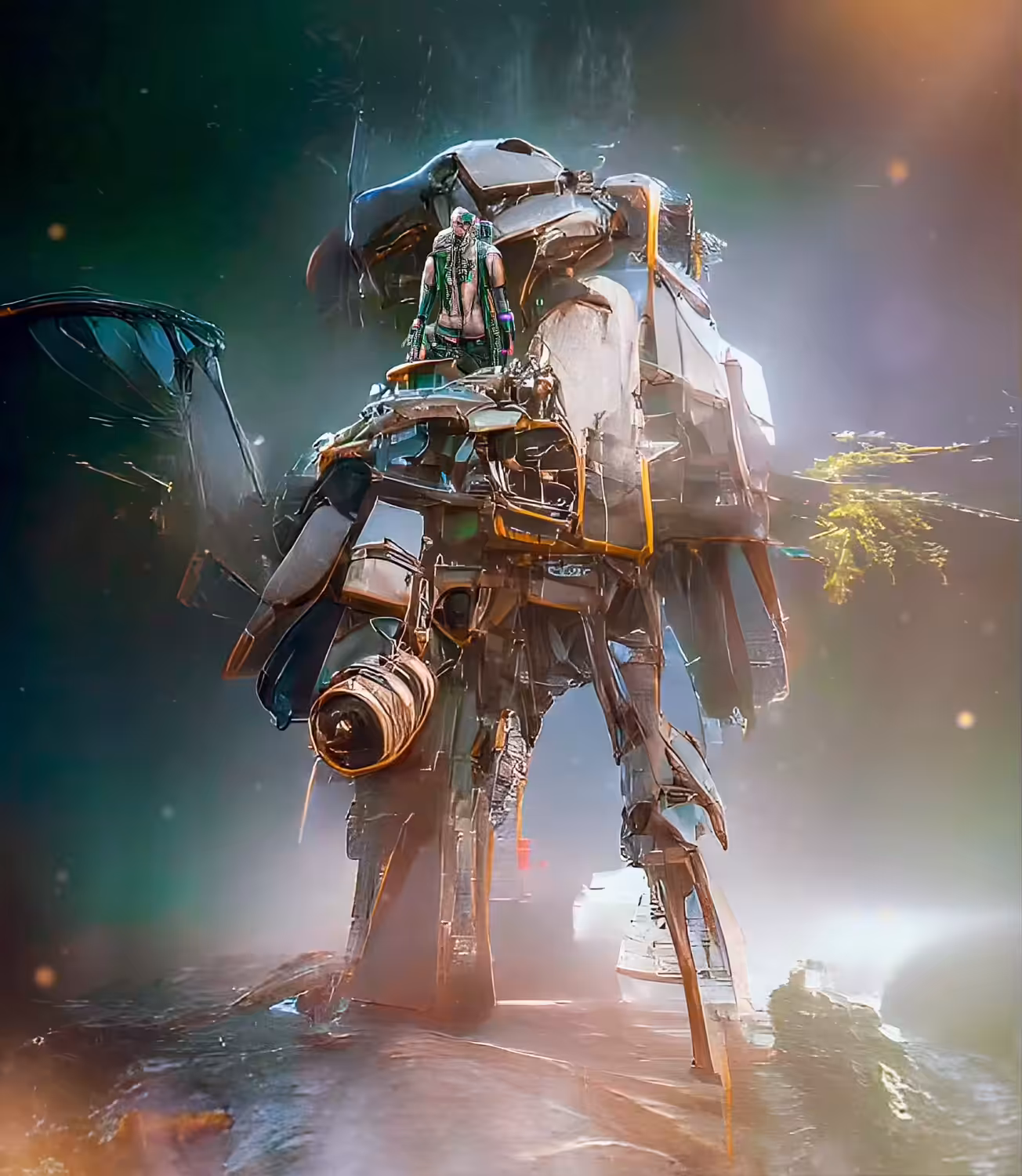 Mechaniwars #001 - Wrecker VX