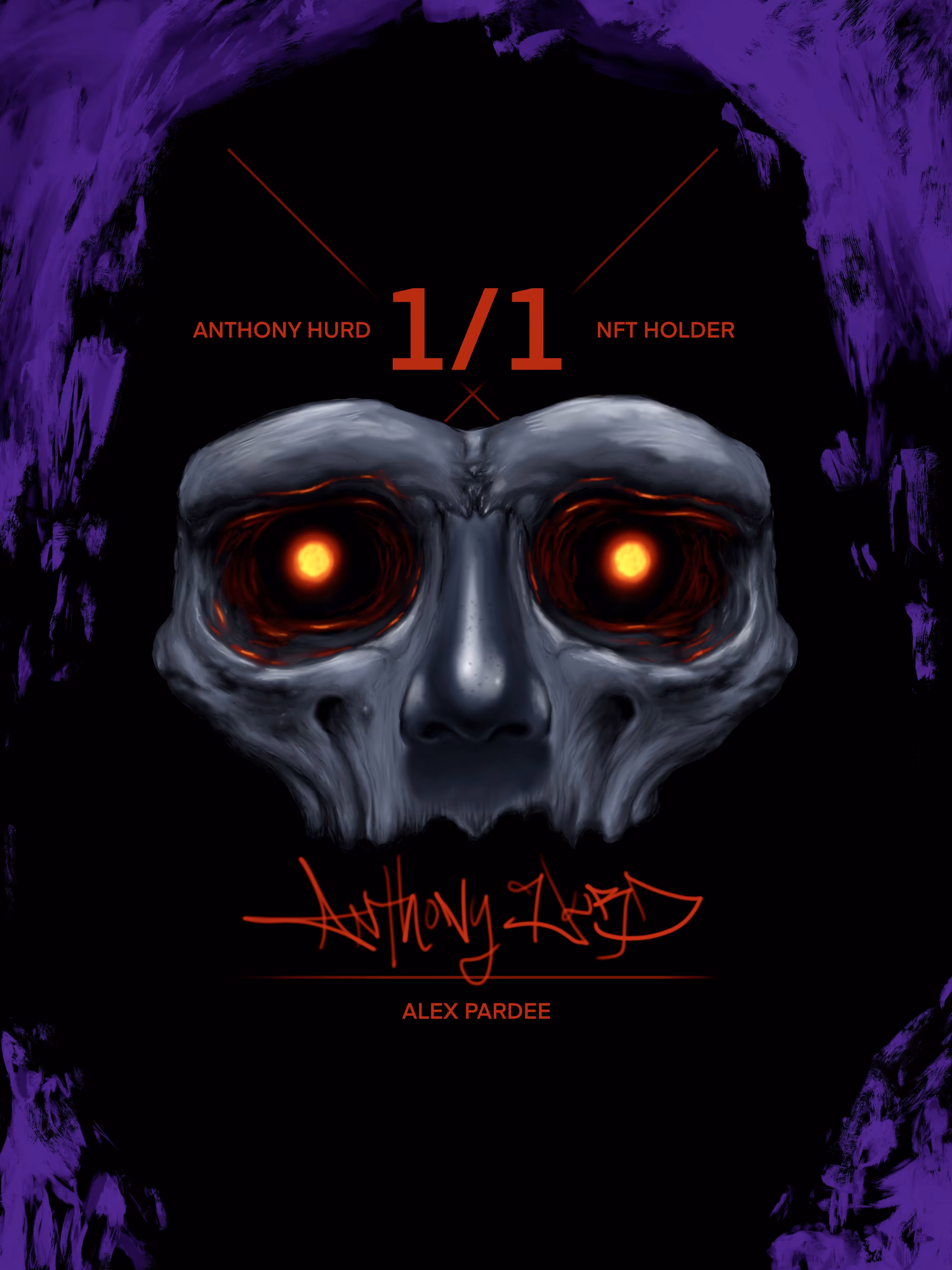 1/1 Holders ID card - Alex Pardee