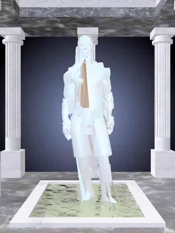 HeavenComputer: The Threatening Light Blue Man #6362