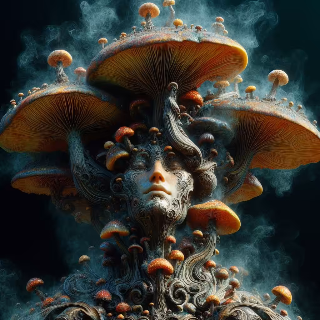 Magic Mushroom :1 rendition