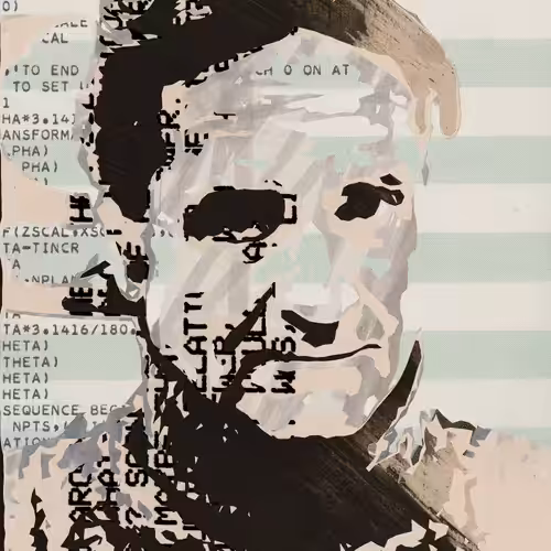 THE GENERATIVE PORTRAIT COLLECTION OF ROBERT MALLARY: Generative Portrait of Robert Mallary #399