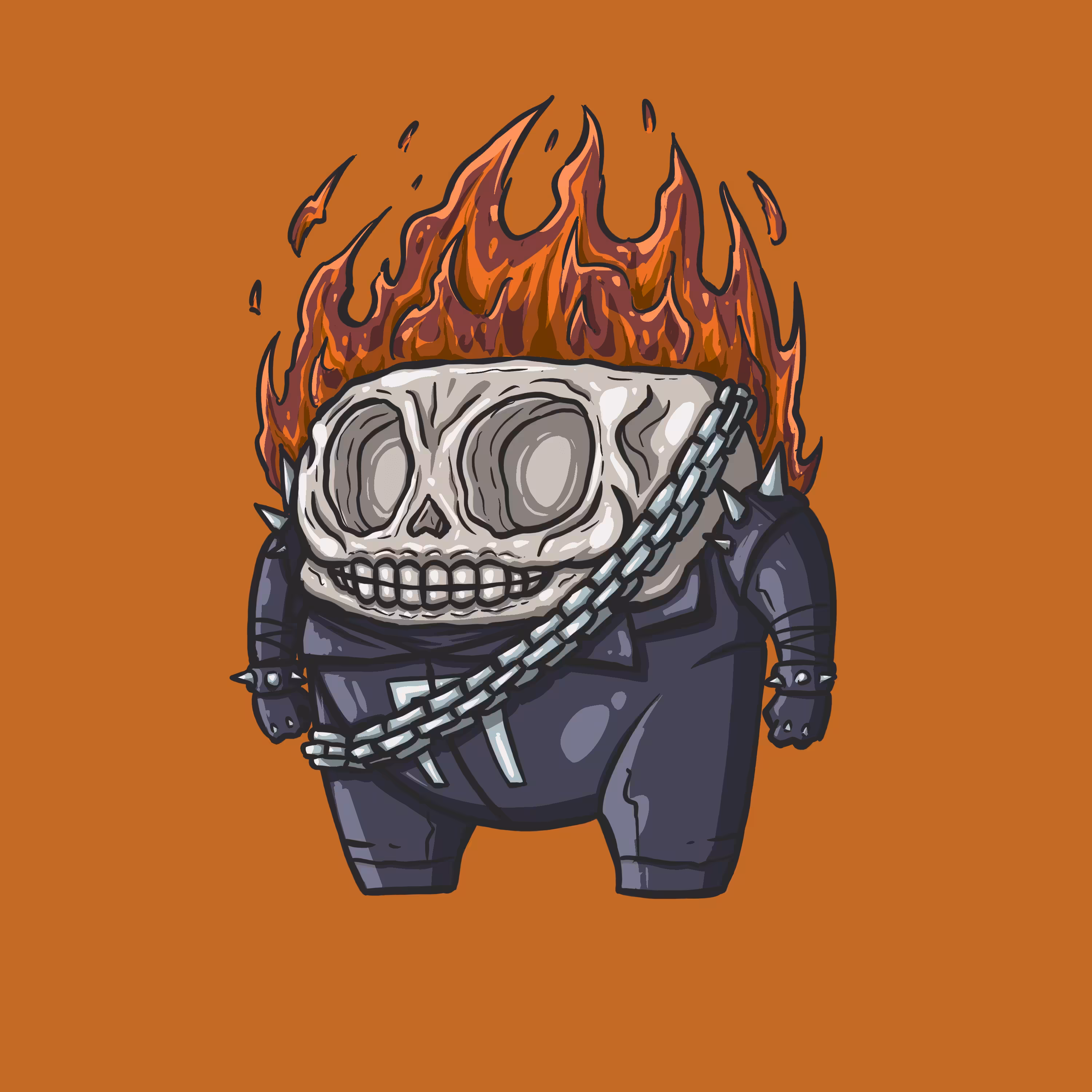 Ghost Fire Bucky