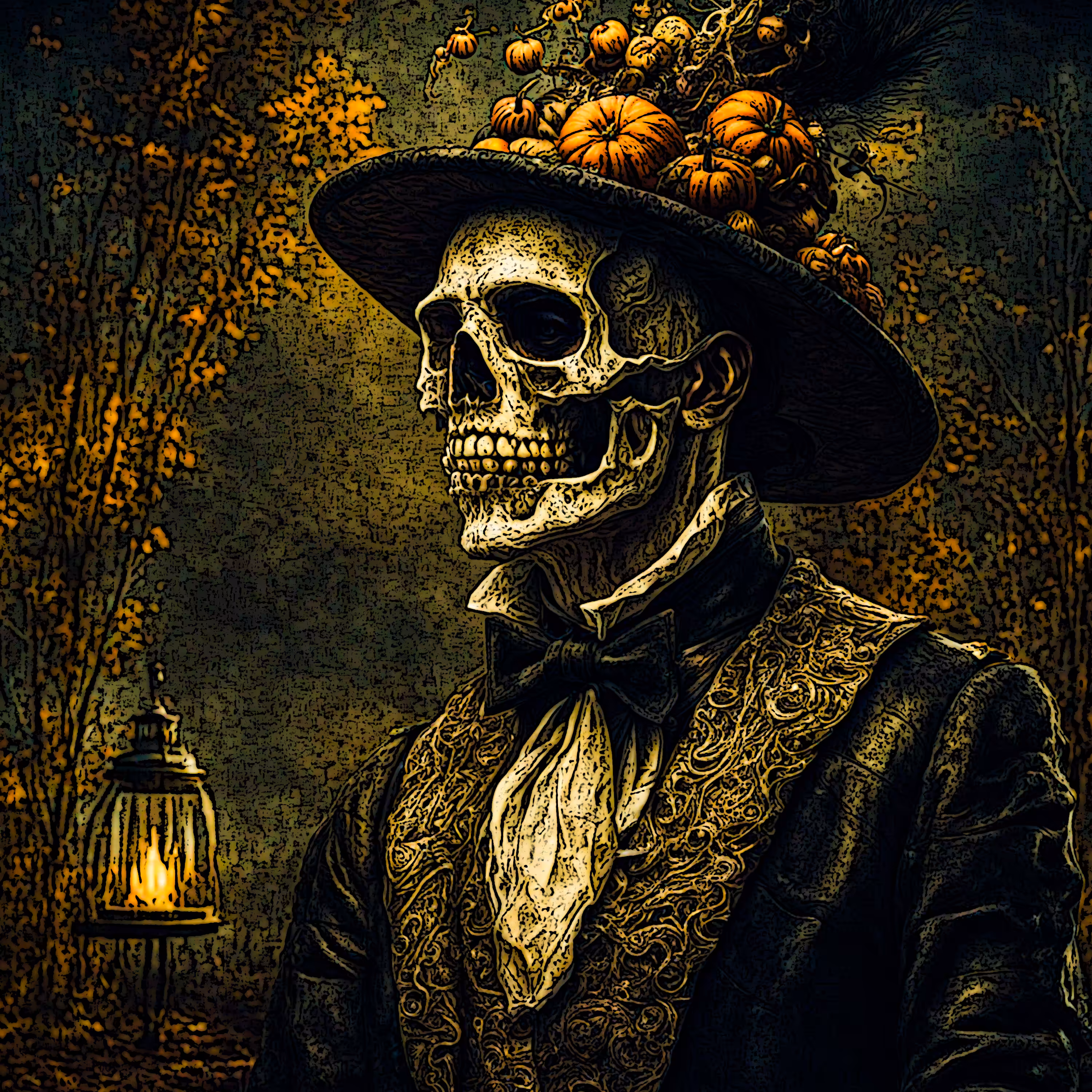 The Noble with a Pumpkin Crown