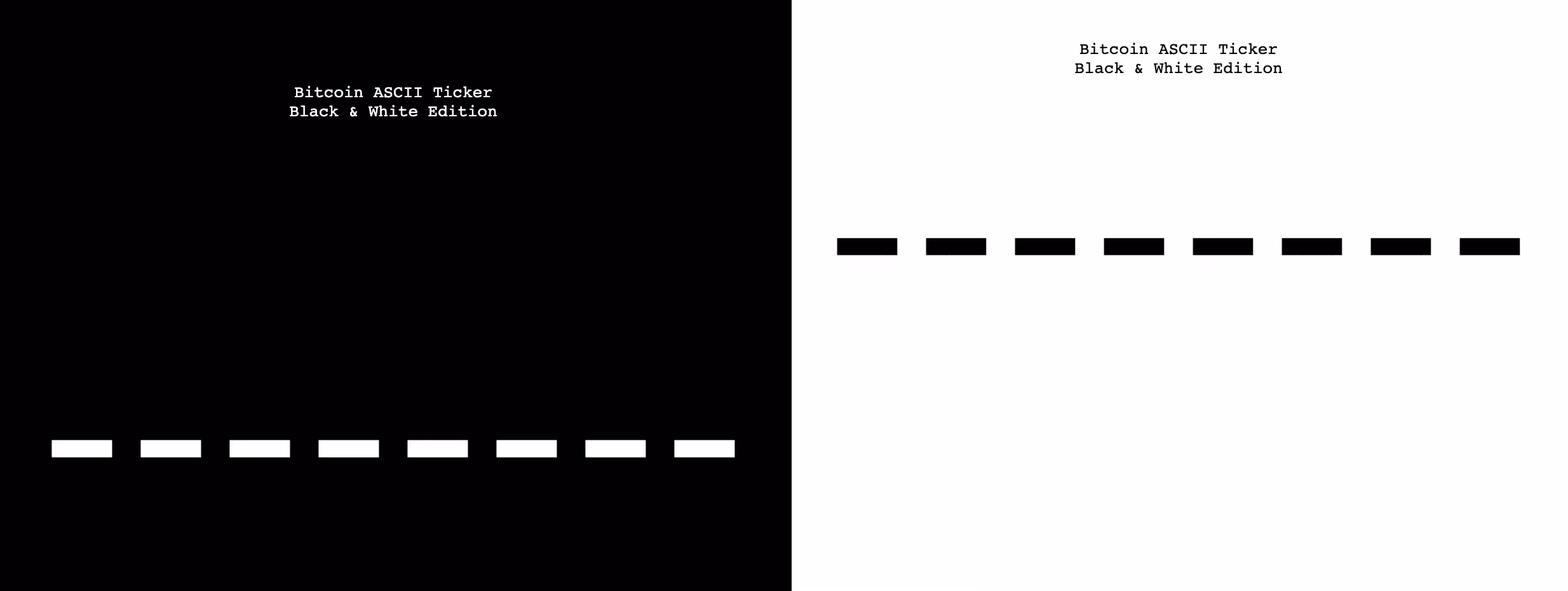 Bitcoin TV #3 - Black & White Edition