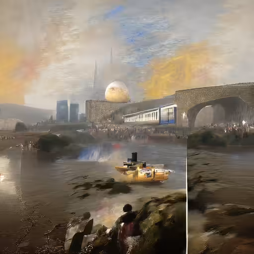 JMW Turner in the 25th Century