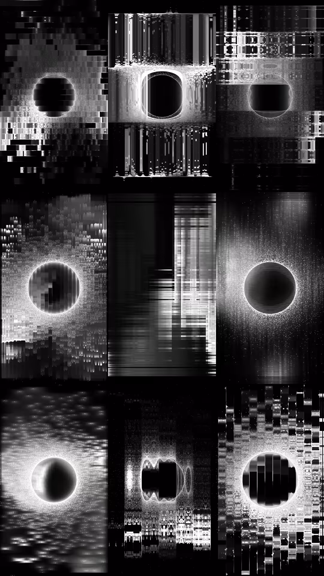 Serendipity Detail, 2022: 3x3 Grid