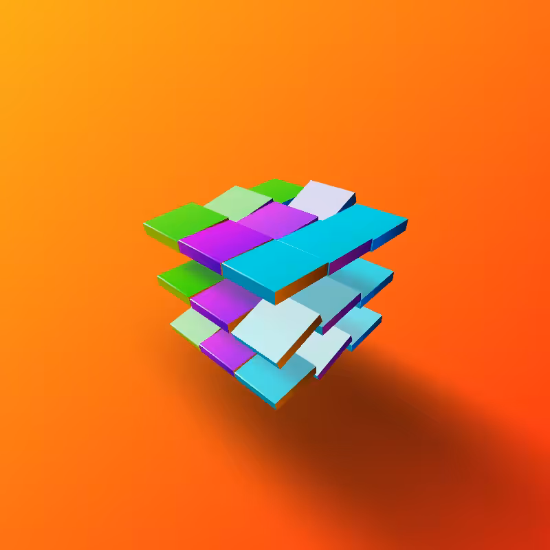 Rhythmic cube #6