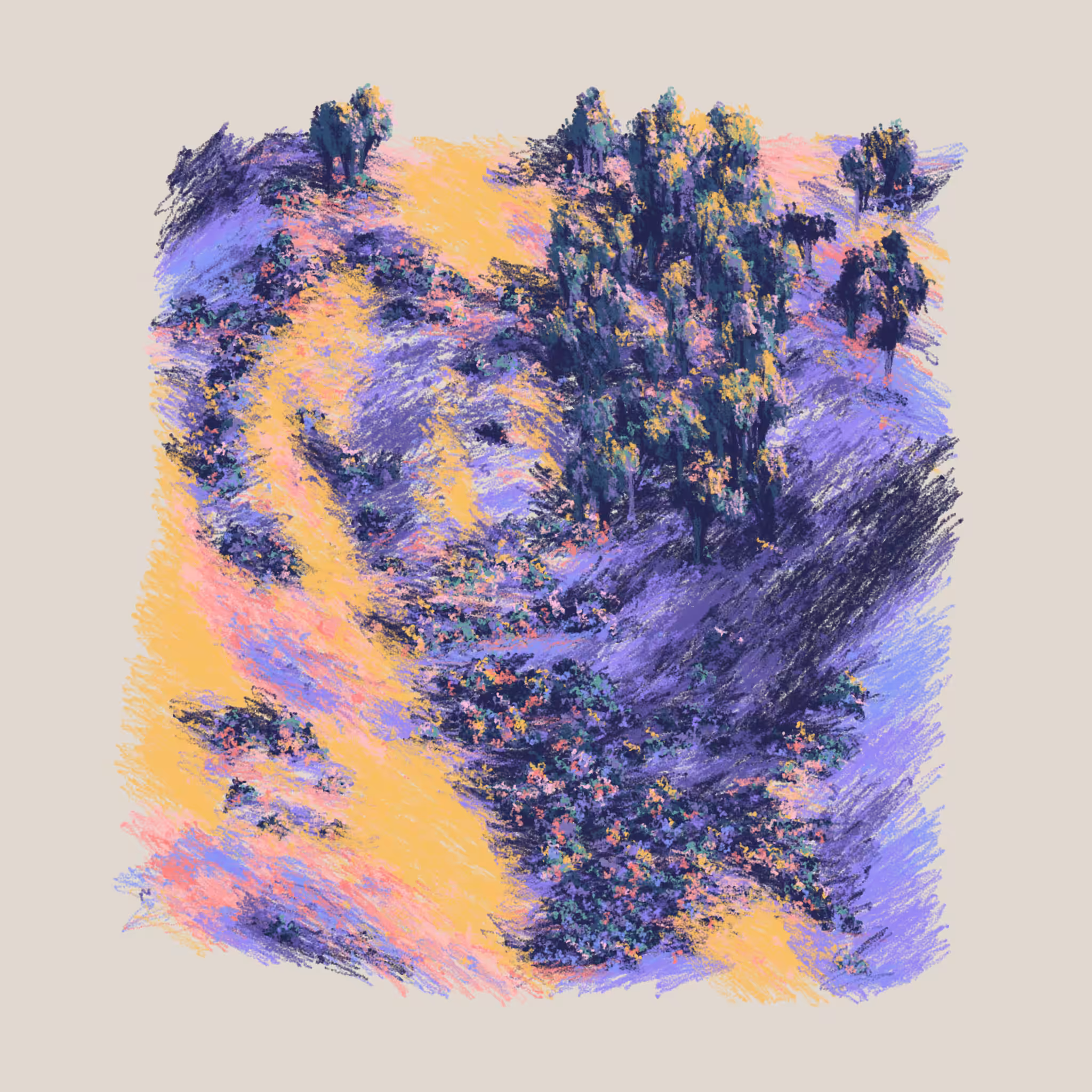 Eucalyptus and Sagebrush #9
