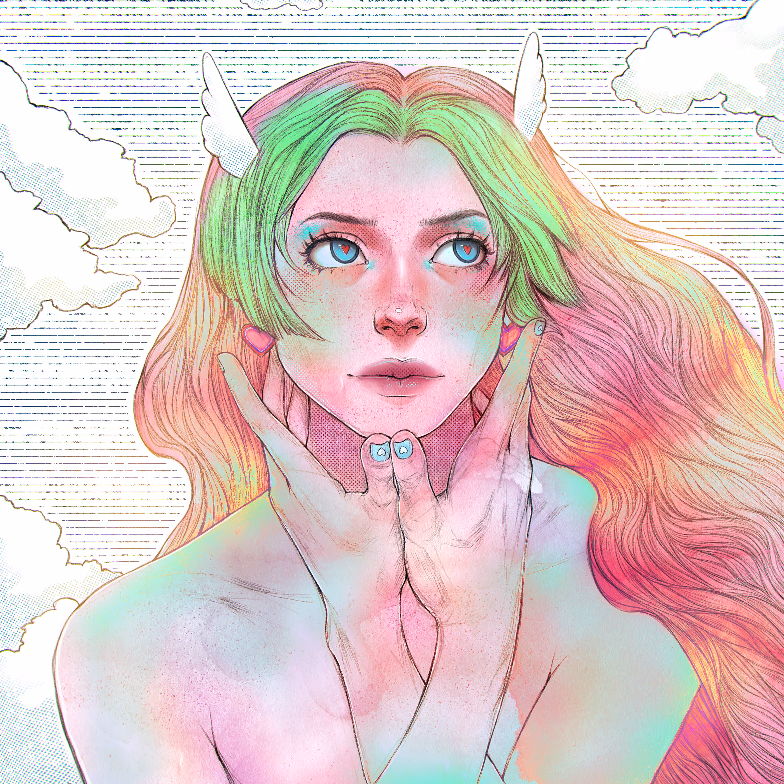 Heavenly nymph