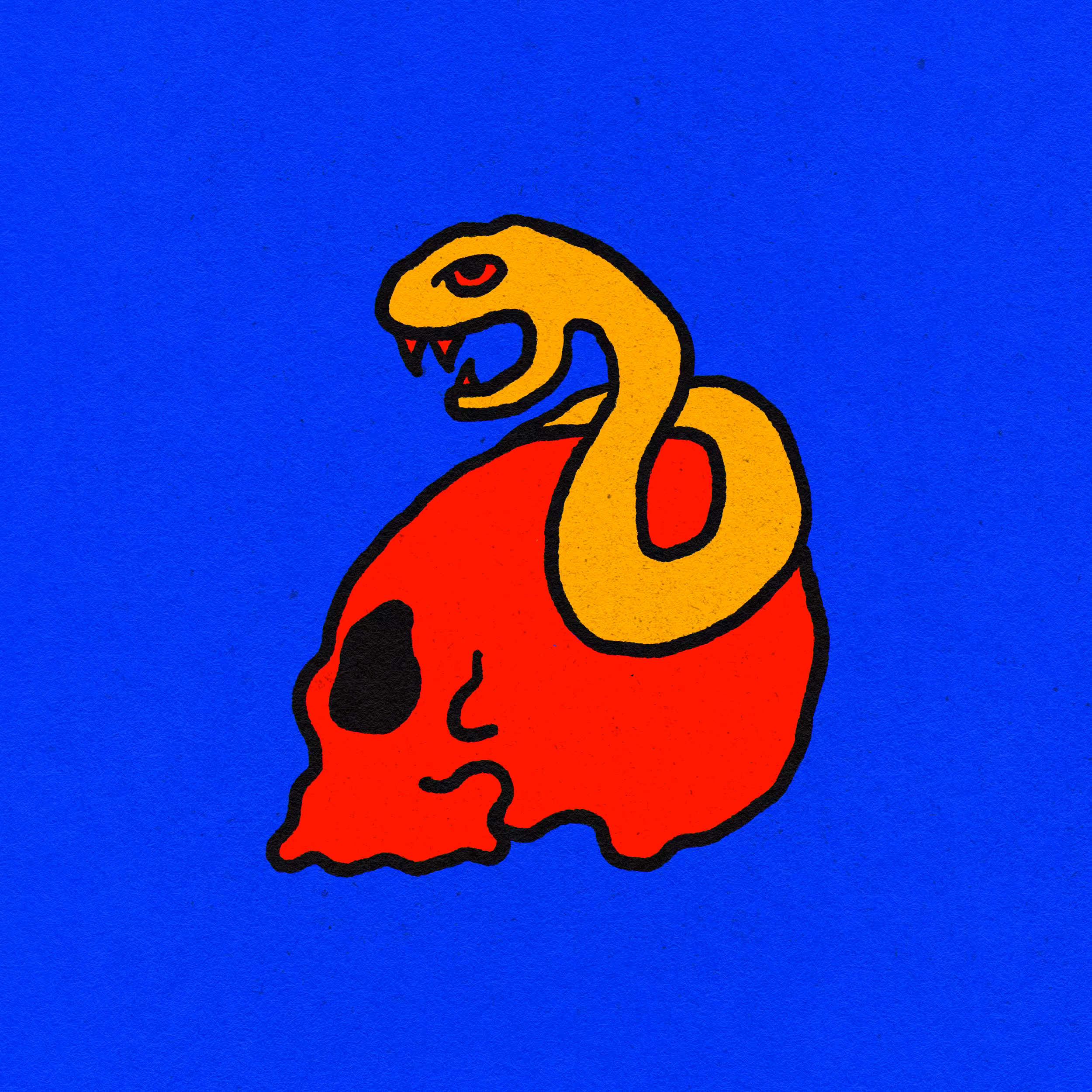 skull snake