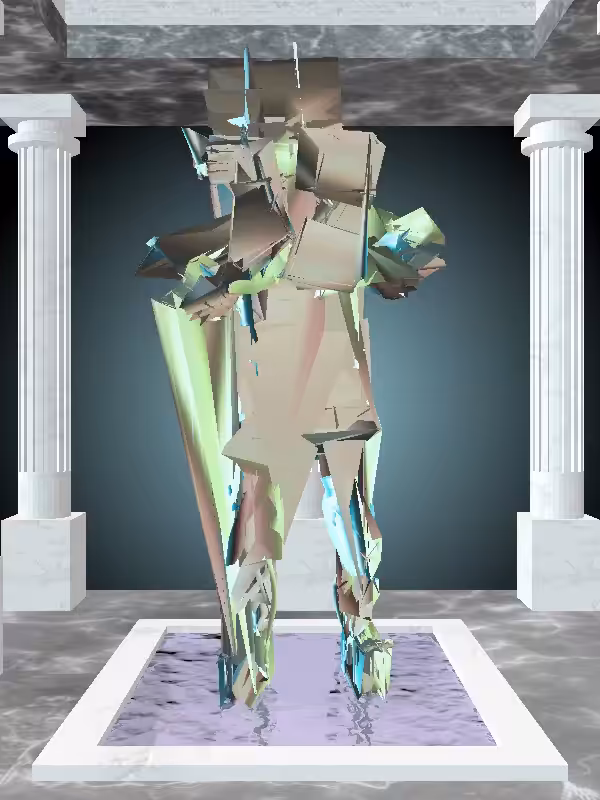 HeavenComputer: The Cheering Chatoyant Amazonite Man #567
