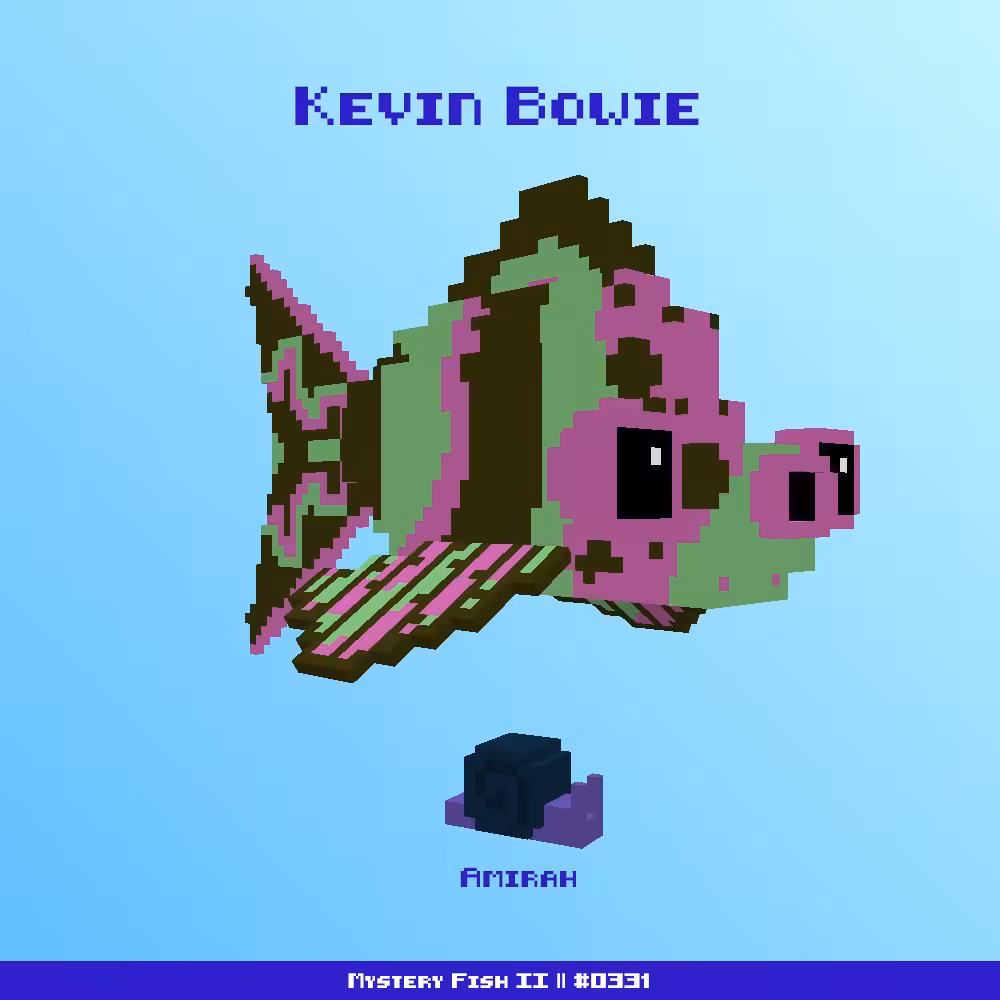 Kevin Bowie :: Mystery Fish 0331/1000