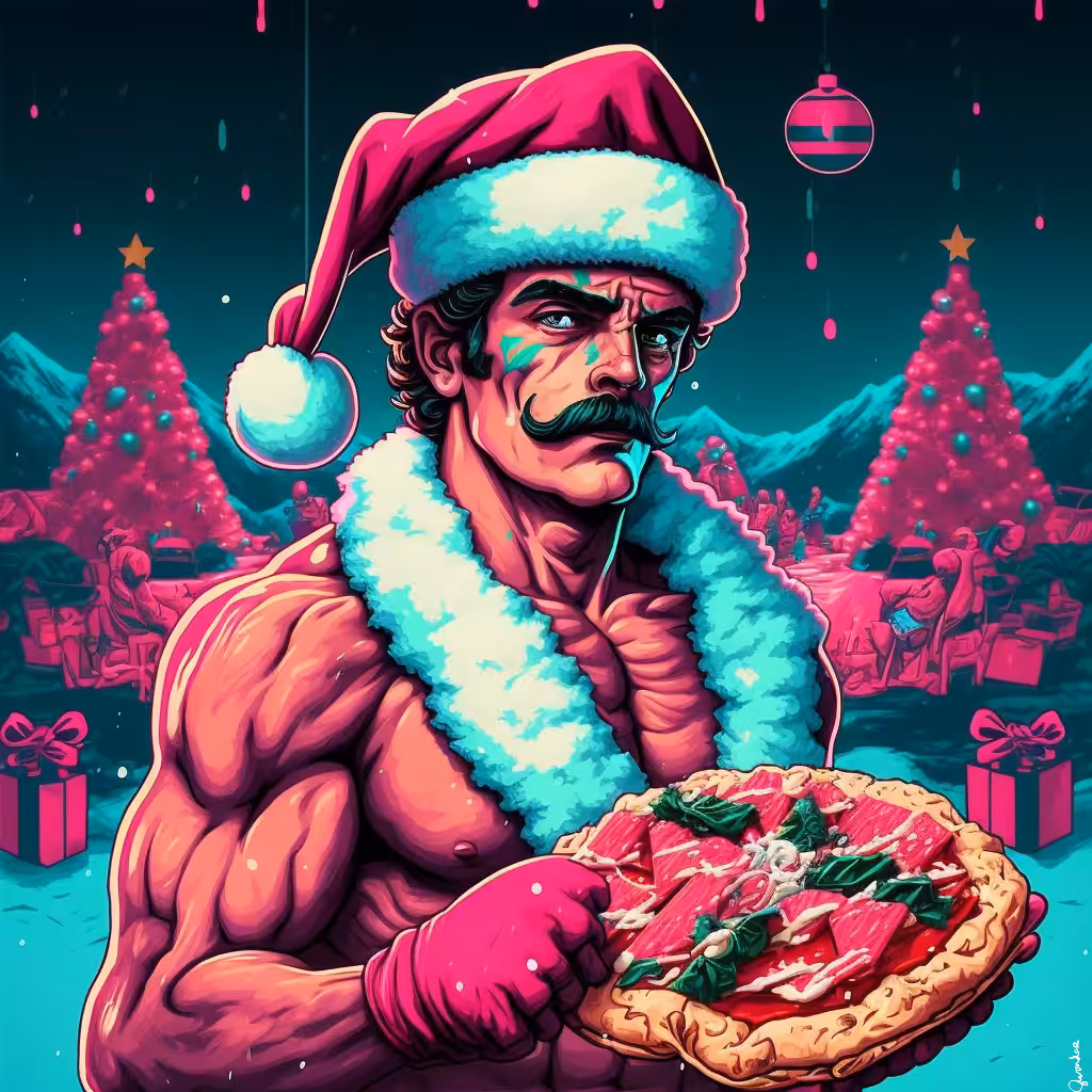 hot hunk xmas party