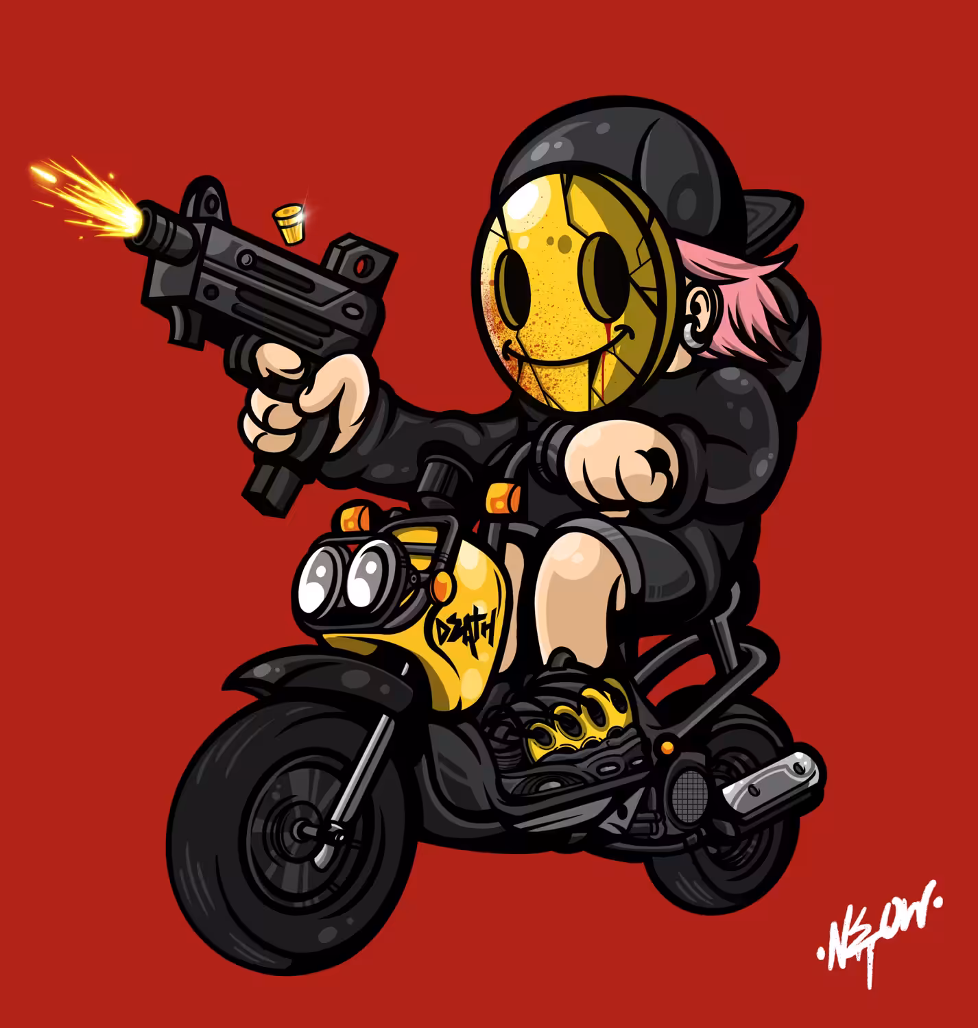 MR.DEATH - PSYCHO UZI