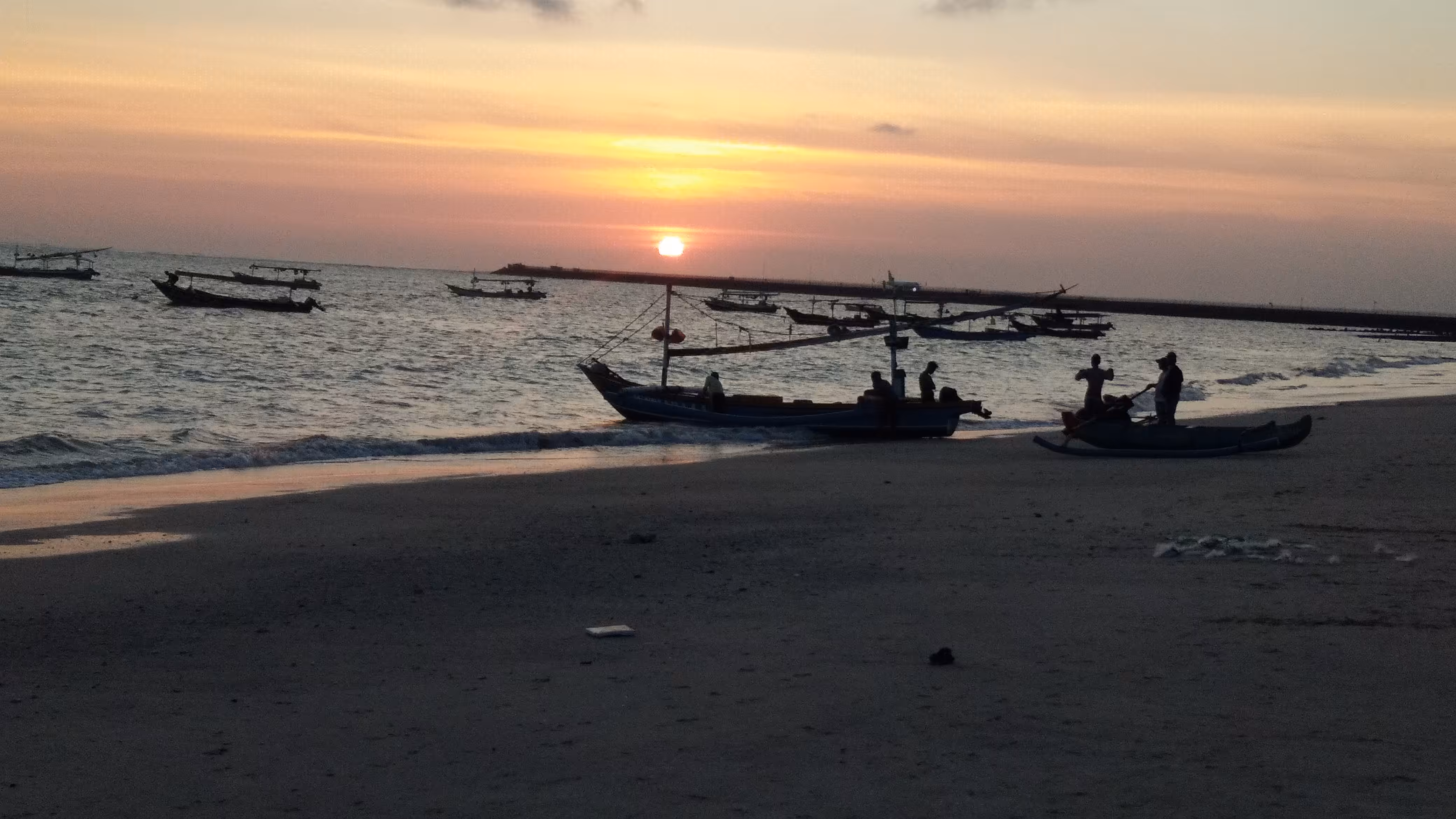 Sunset Jimbaran Beach