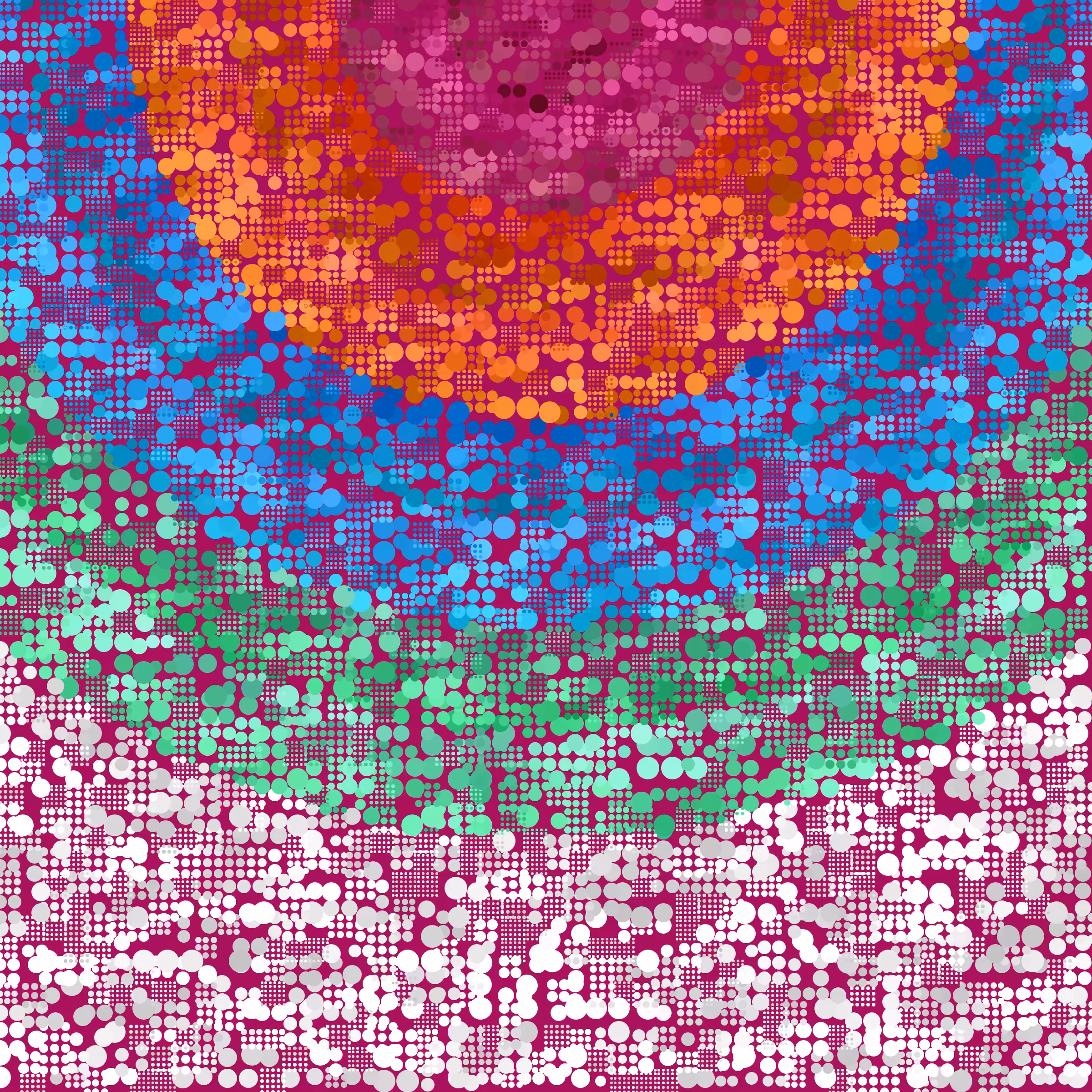 Dot Matrix Gradient Study #80