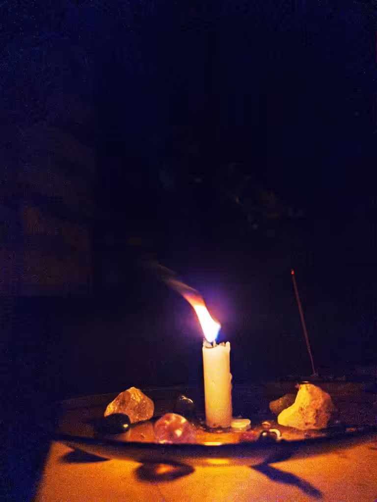 The ritual beggins