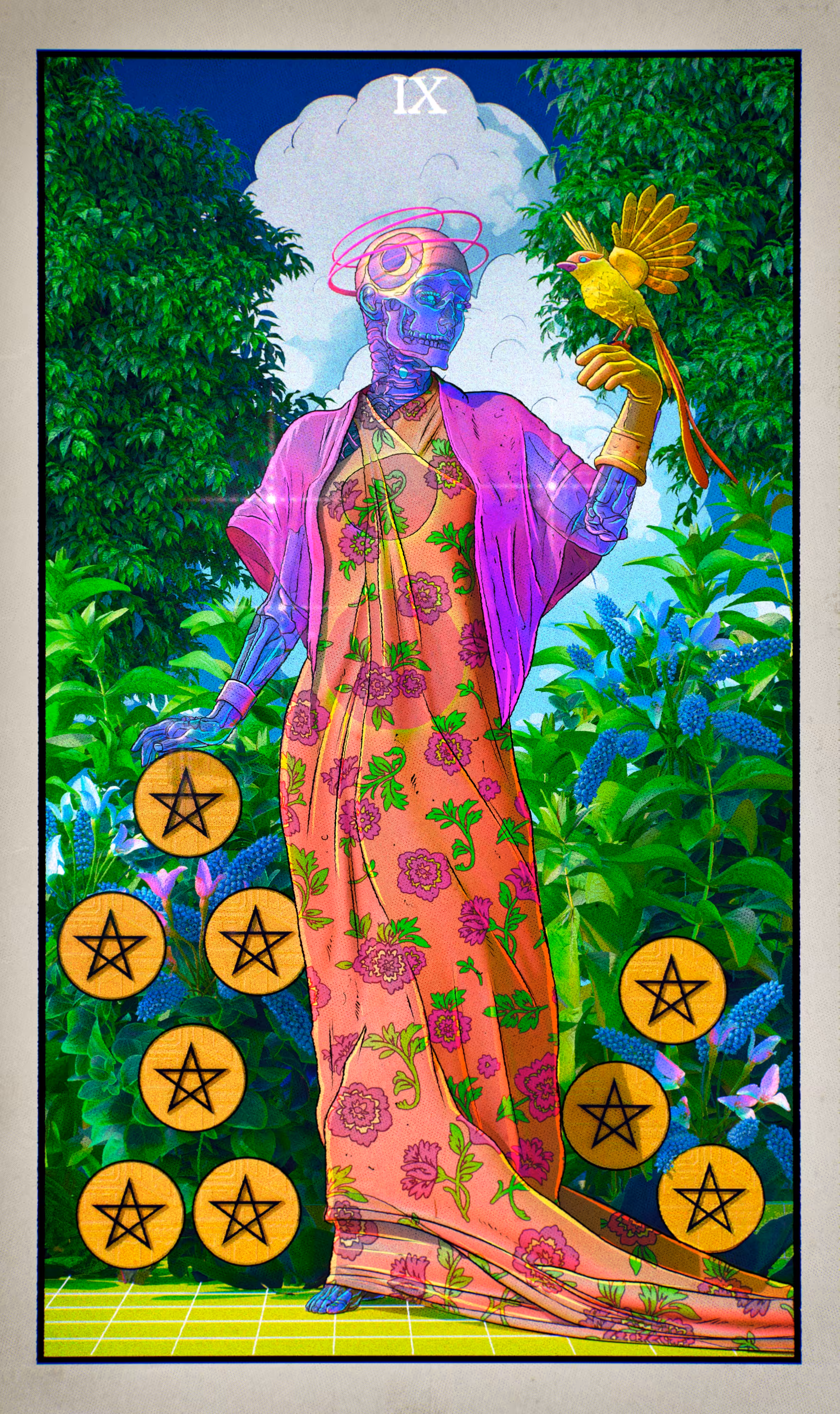 9 of Pentacles — Master
