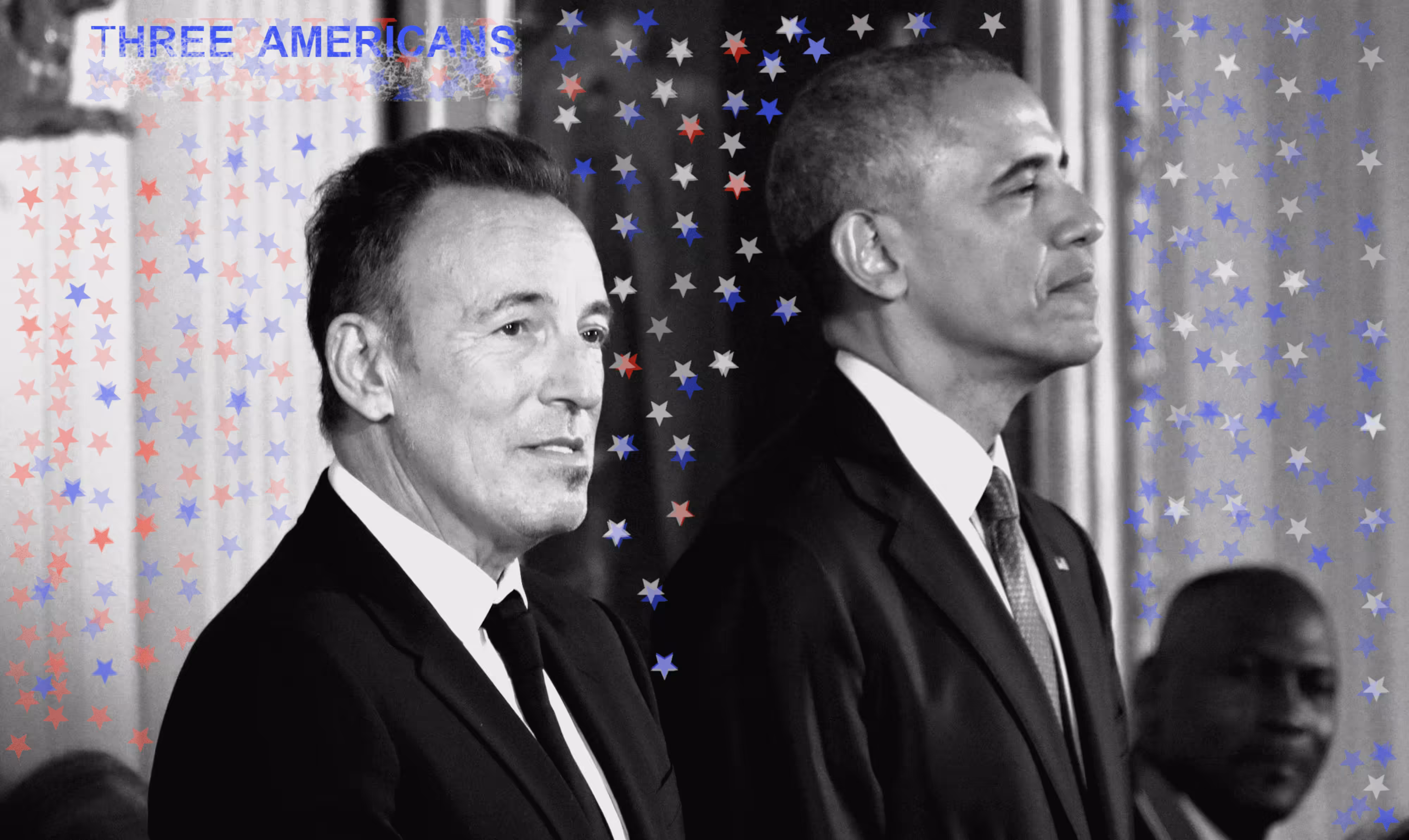 Born in the USA x 3 Bruce Springsteen, President Barack Obama, Michael Jordan x Anna Wilding