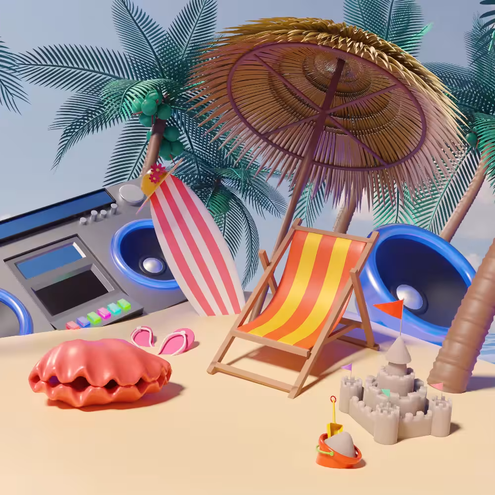Summer Festival on Flamingo Island