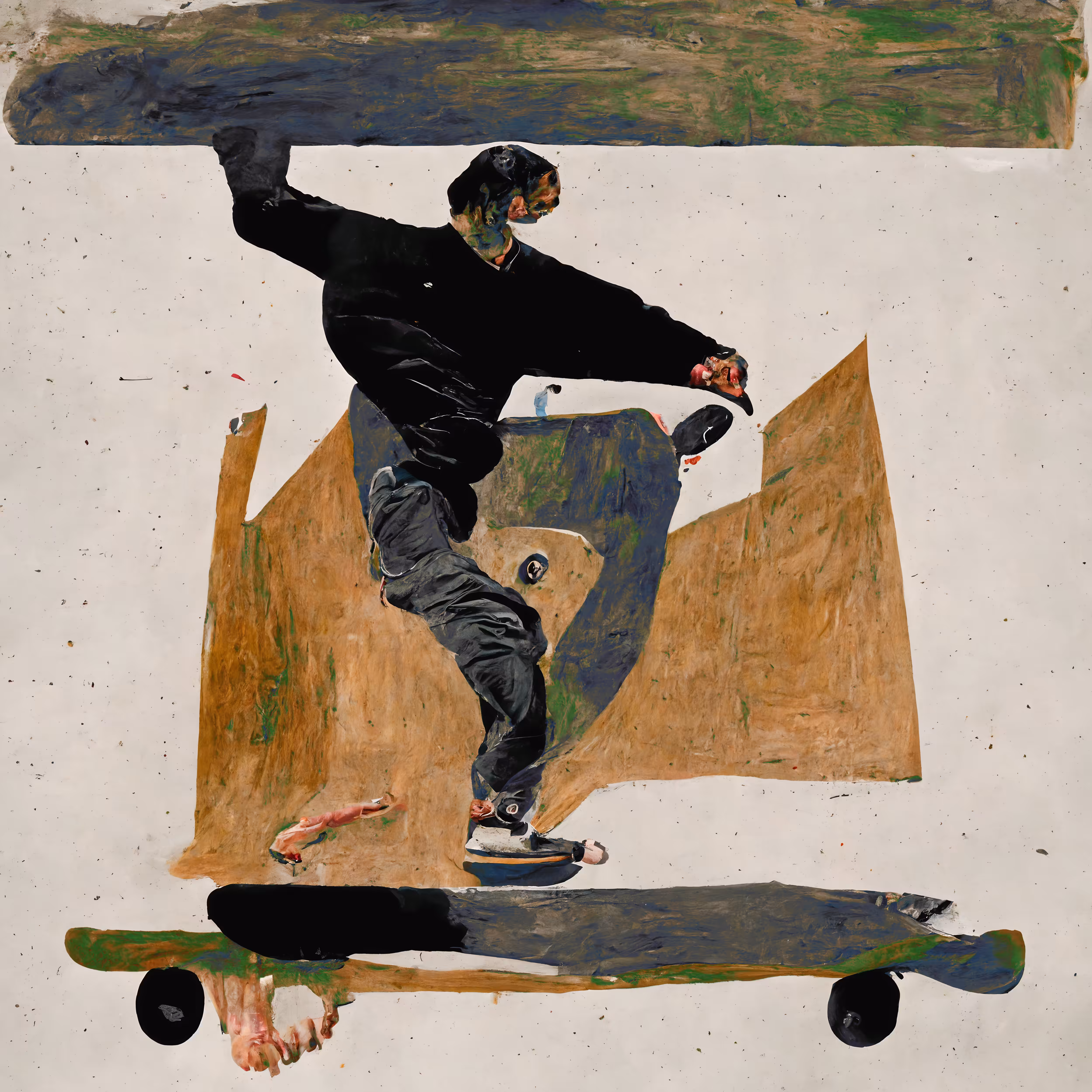Half cab Crooked grind over the posing stand 4th try