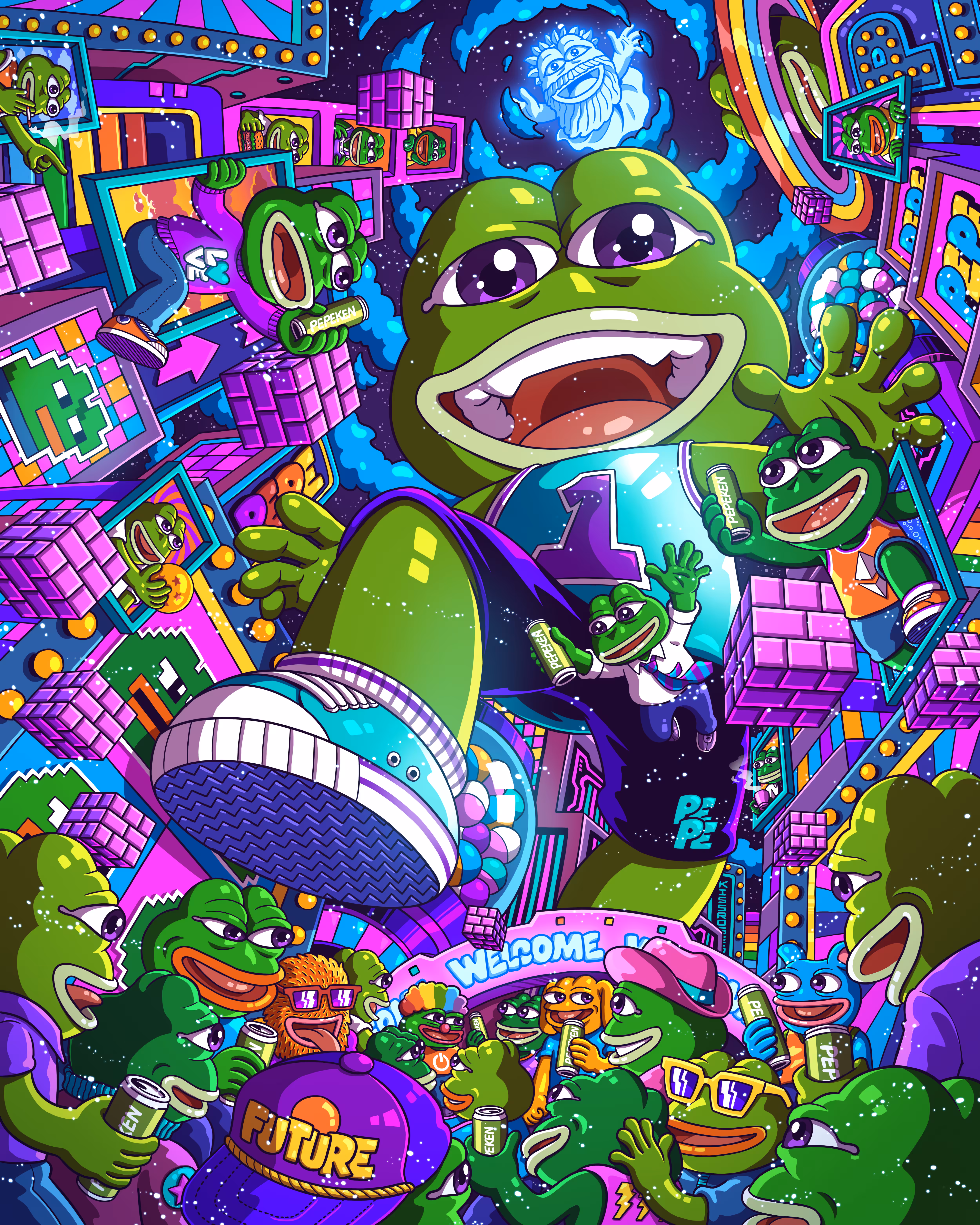 Move to the PEPE town