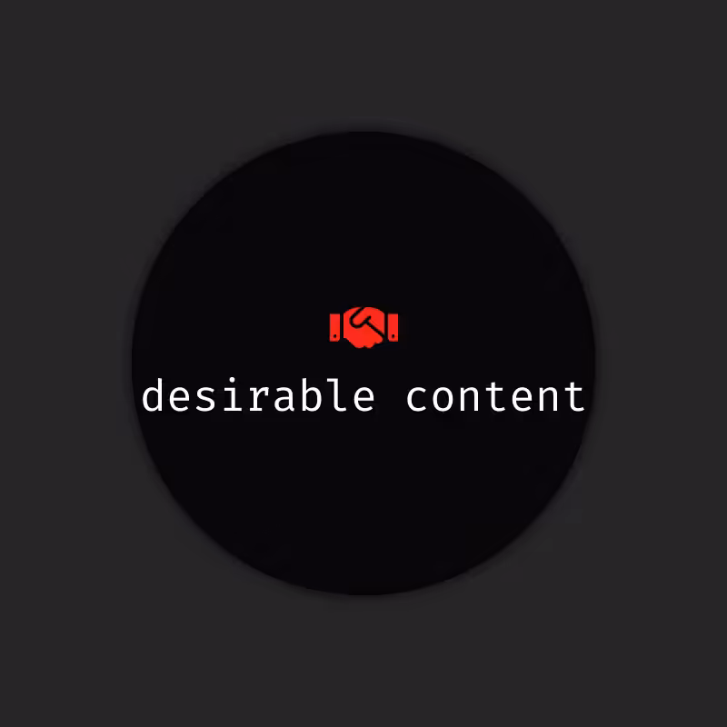 desirable content #22