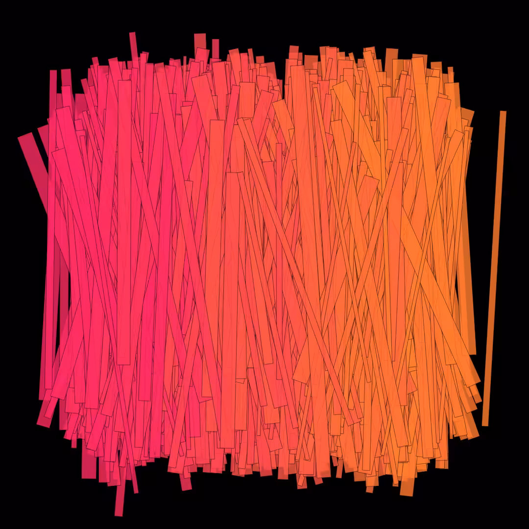 1000 moving rectangles. #25