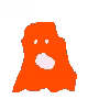 Haunted Arcade: Pixel Ghouls - Red Ghost
