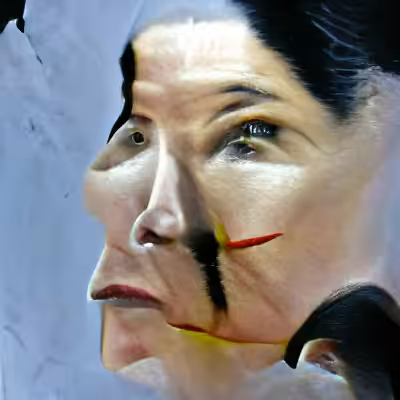 Portrait of Marina Abramović
