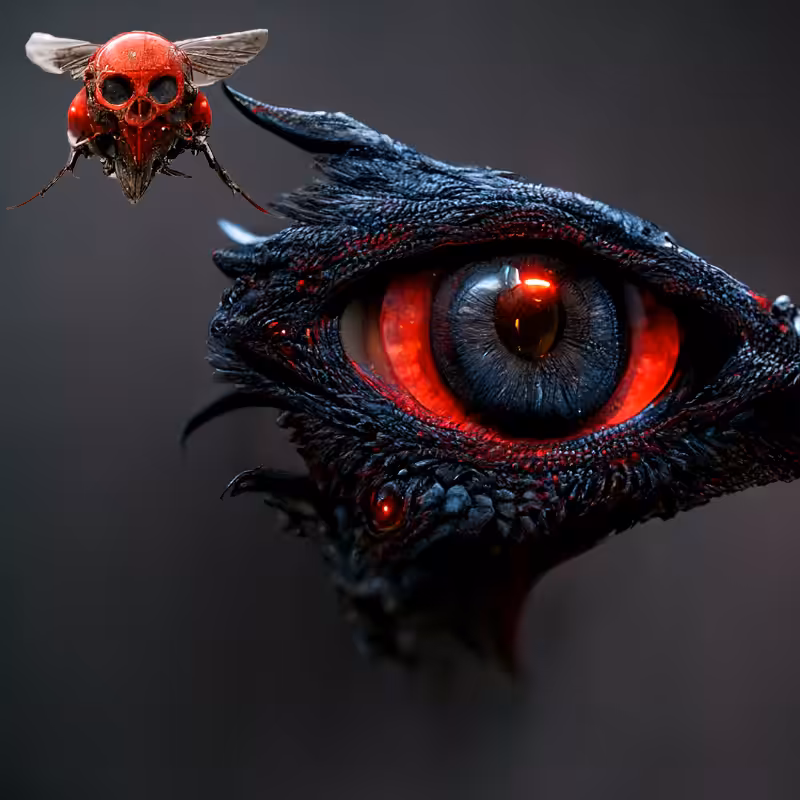 AI Eyes and Insect #10