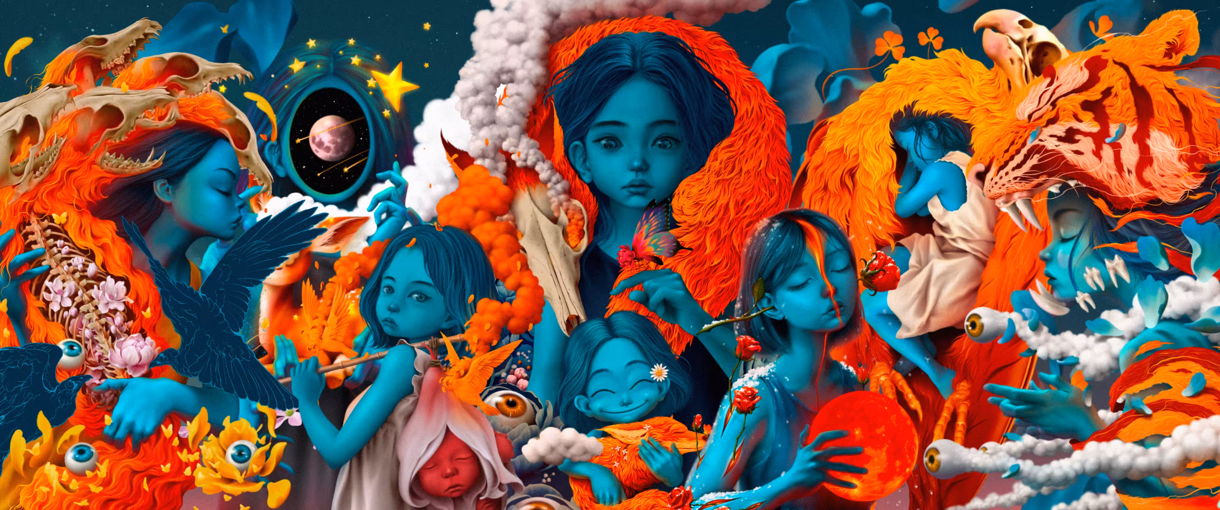 Blue Girls