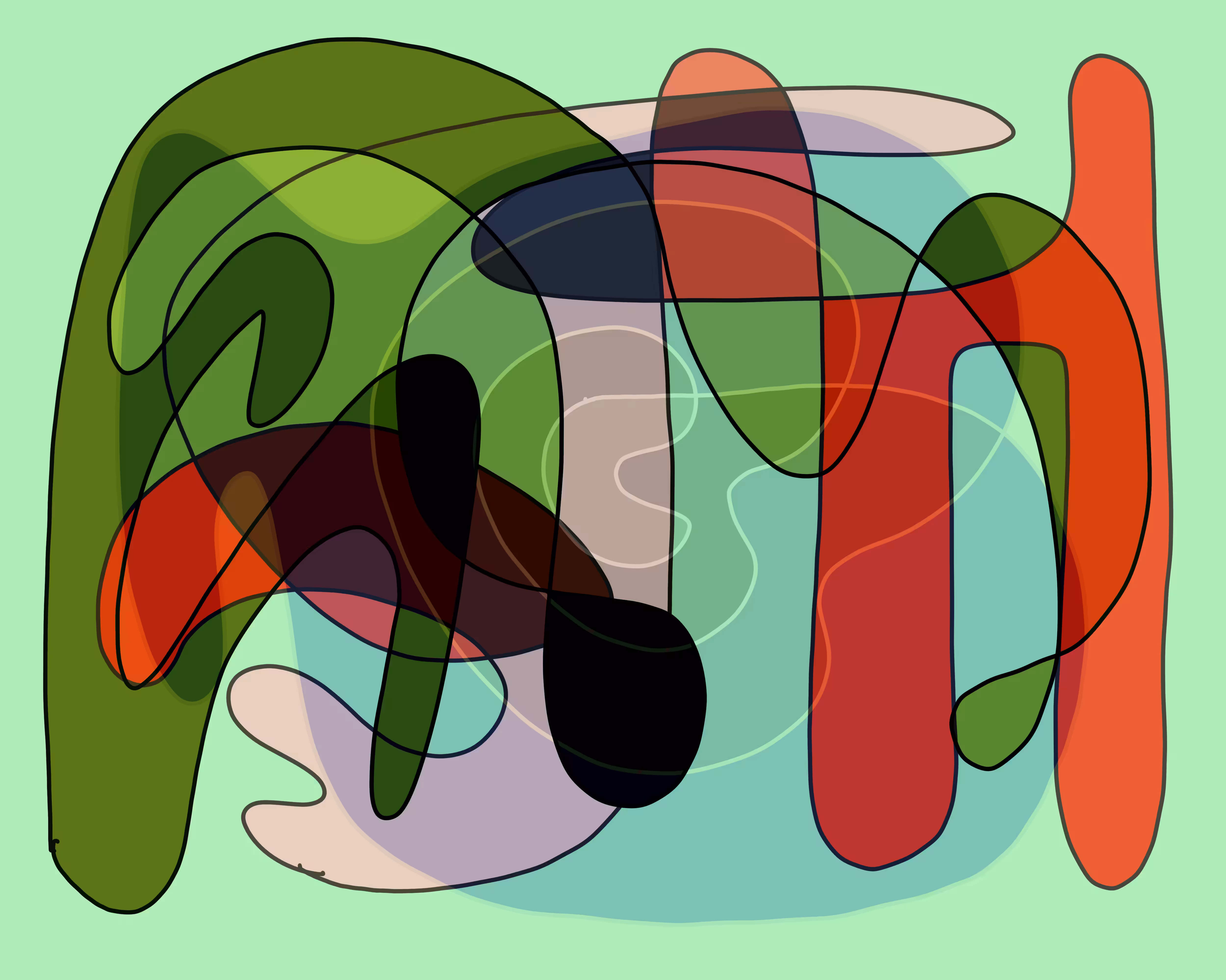 Abstract Composition #3