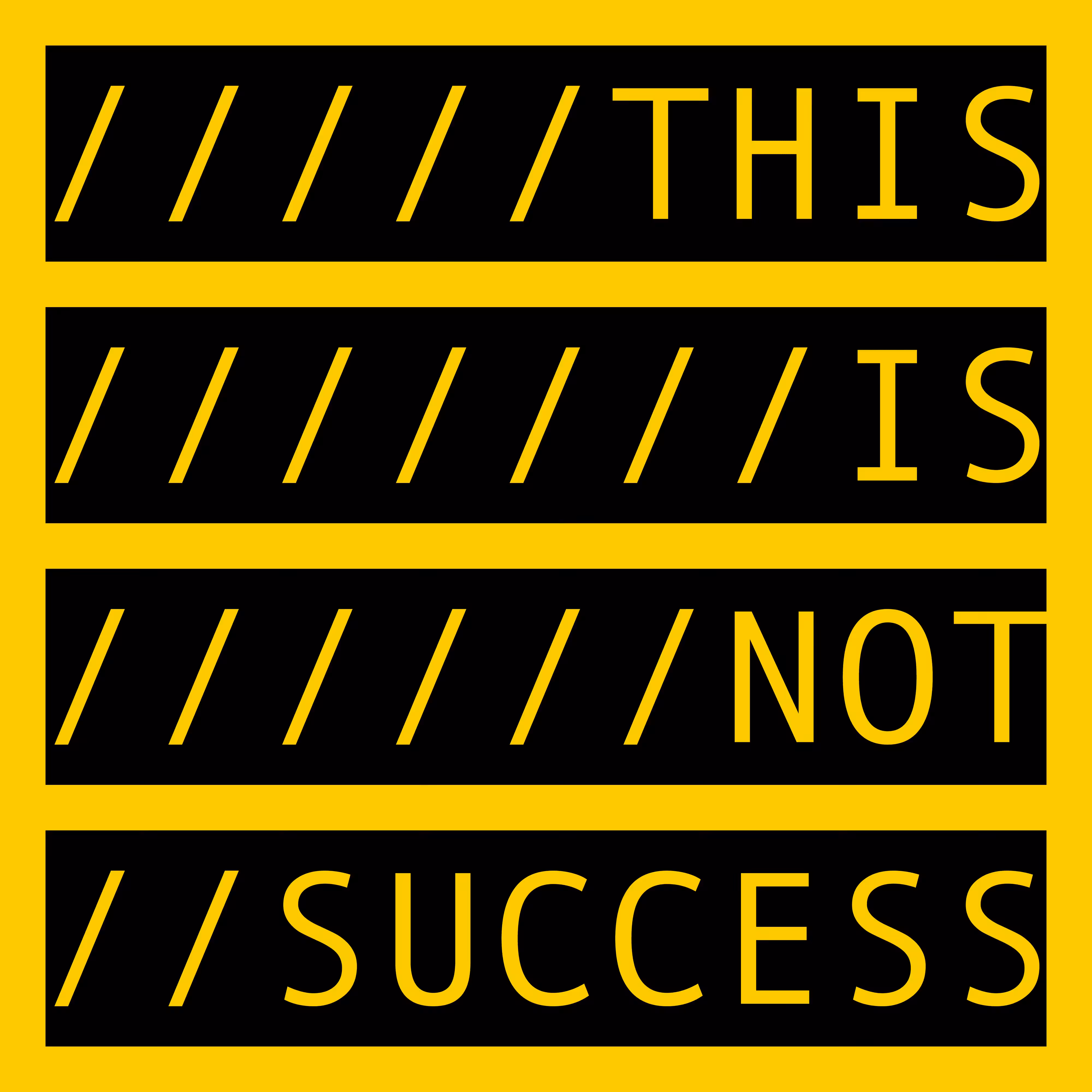THIS IS NOT SUCCESS