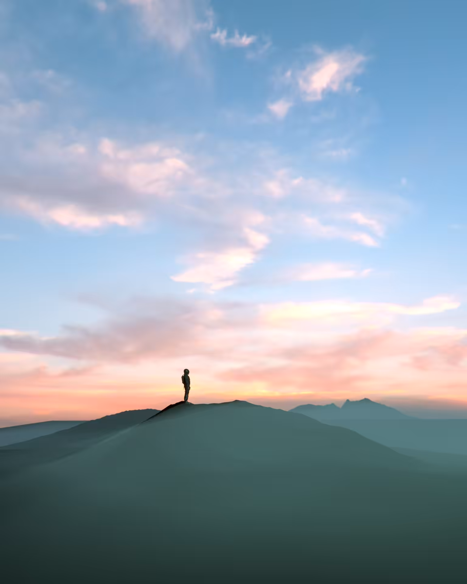 The Dreamer in the Desert Horizon