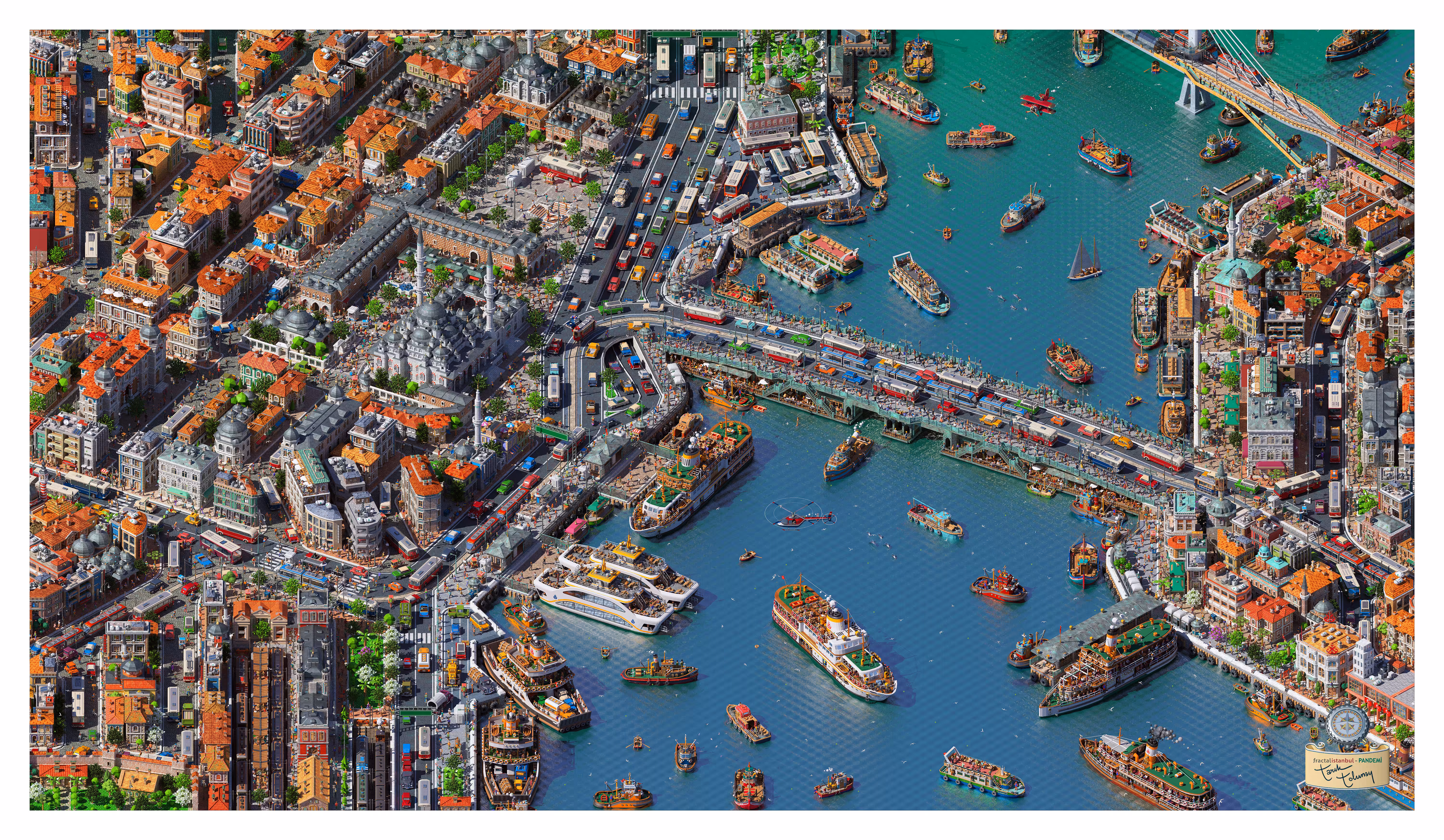 Fractal Istanbul Pandemi