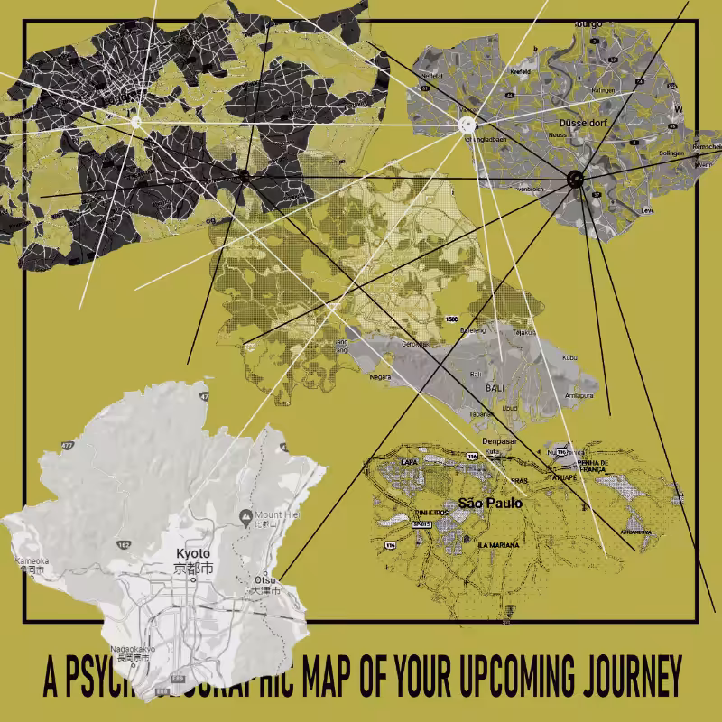 PSYCHOGEOGRAPHIC MAP  #5