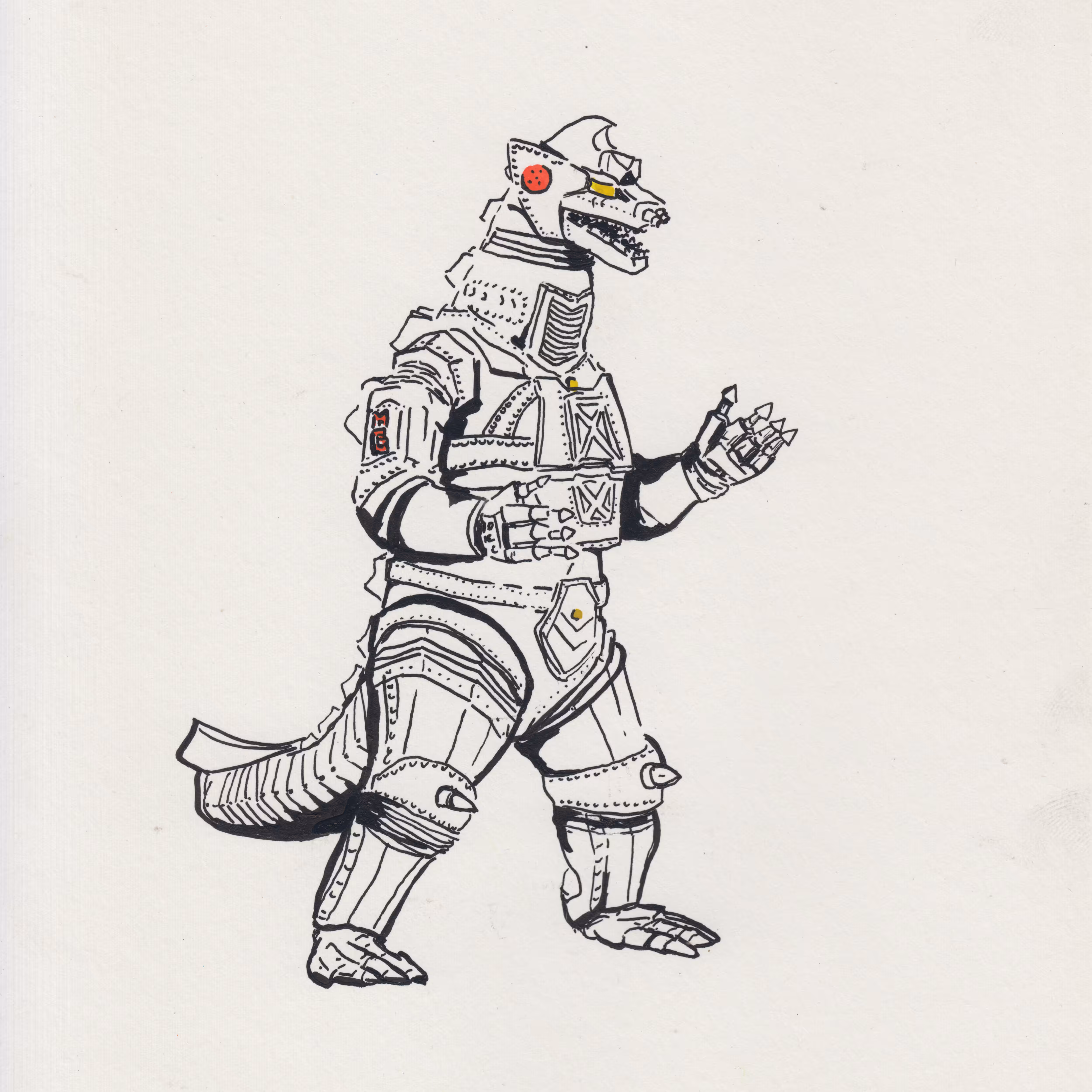 Liyan: from the 2014 archive : Mechagodzilla