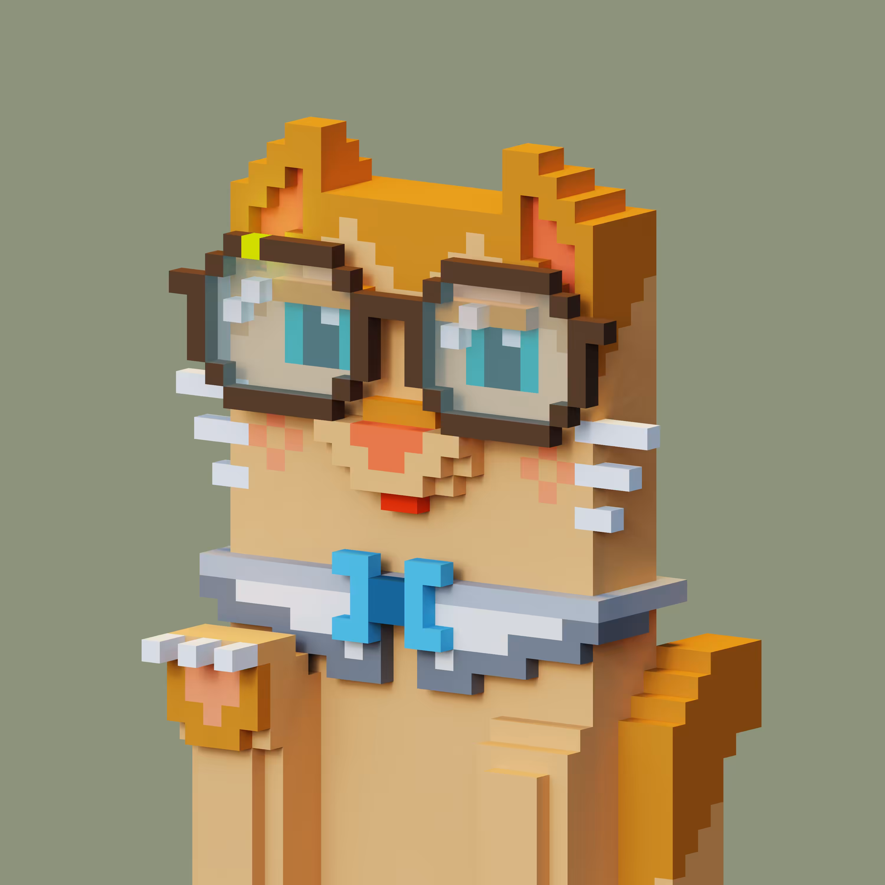 Pets Voxel 32 | Cat