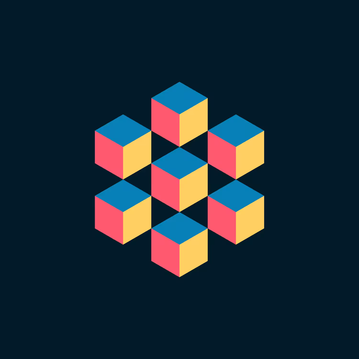 Eight cubes