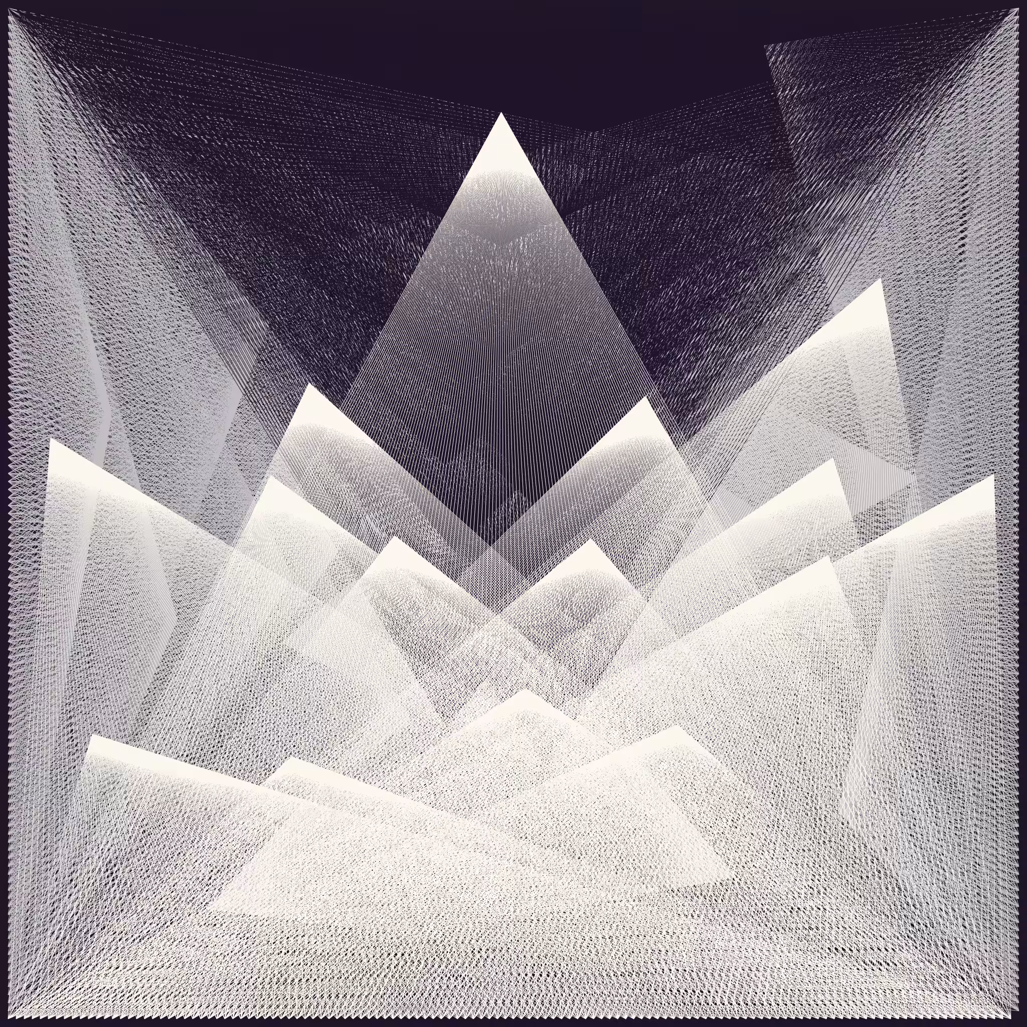 Threaded Peaks No. 3