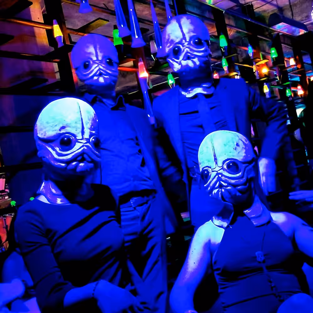The Cantina Band On Break