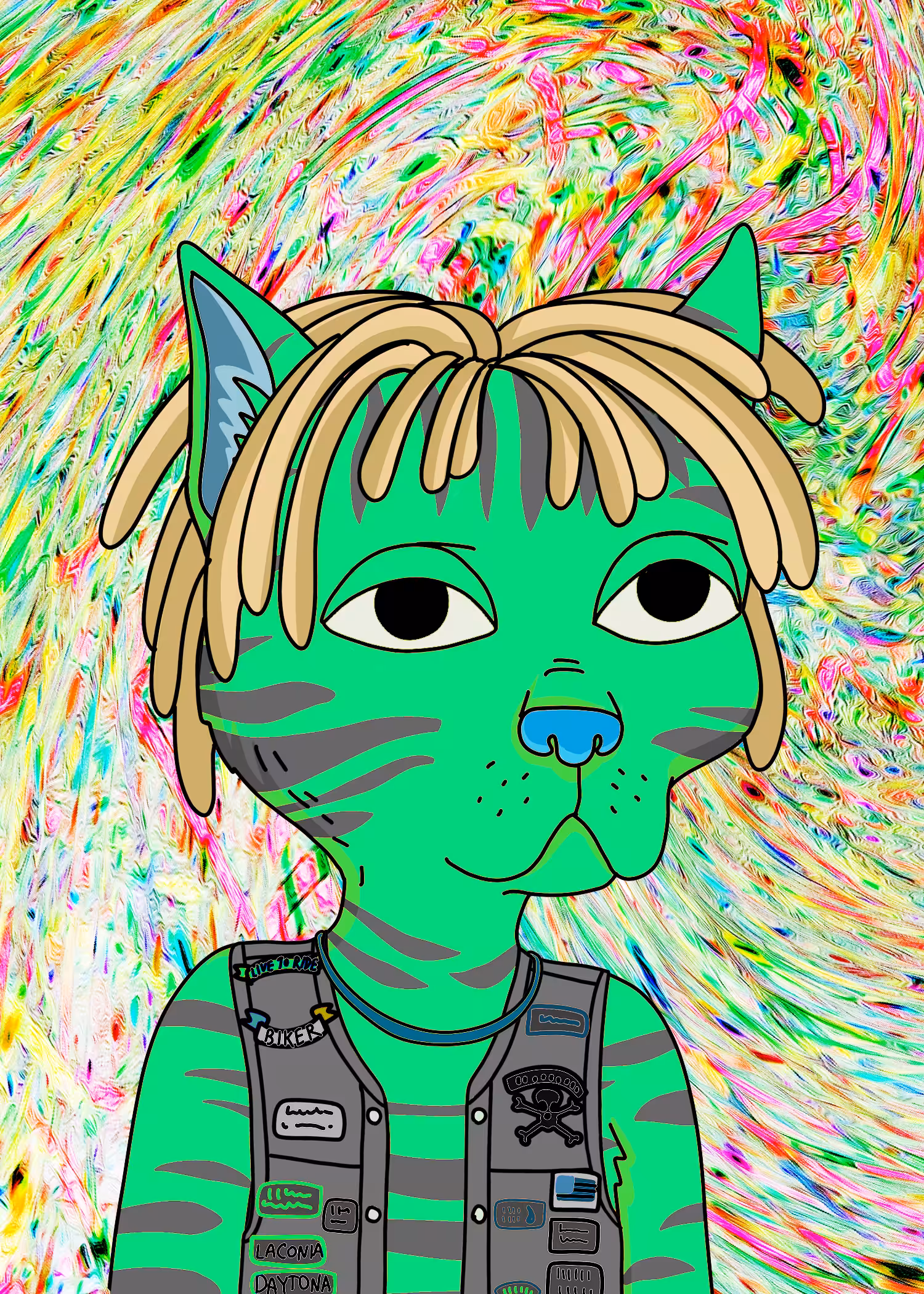 Gutter Cat #35 (Wrapped)