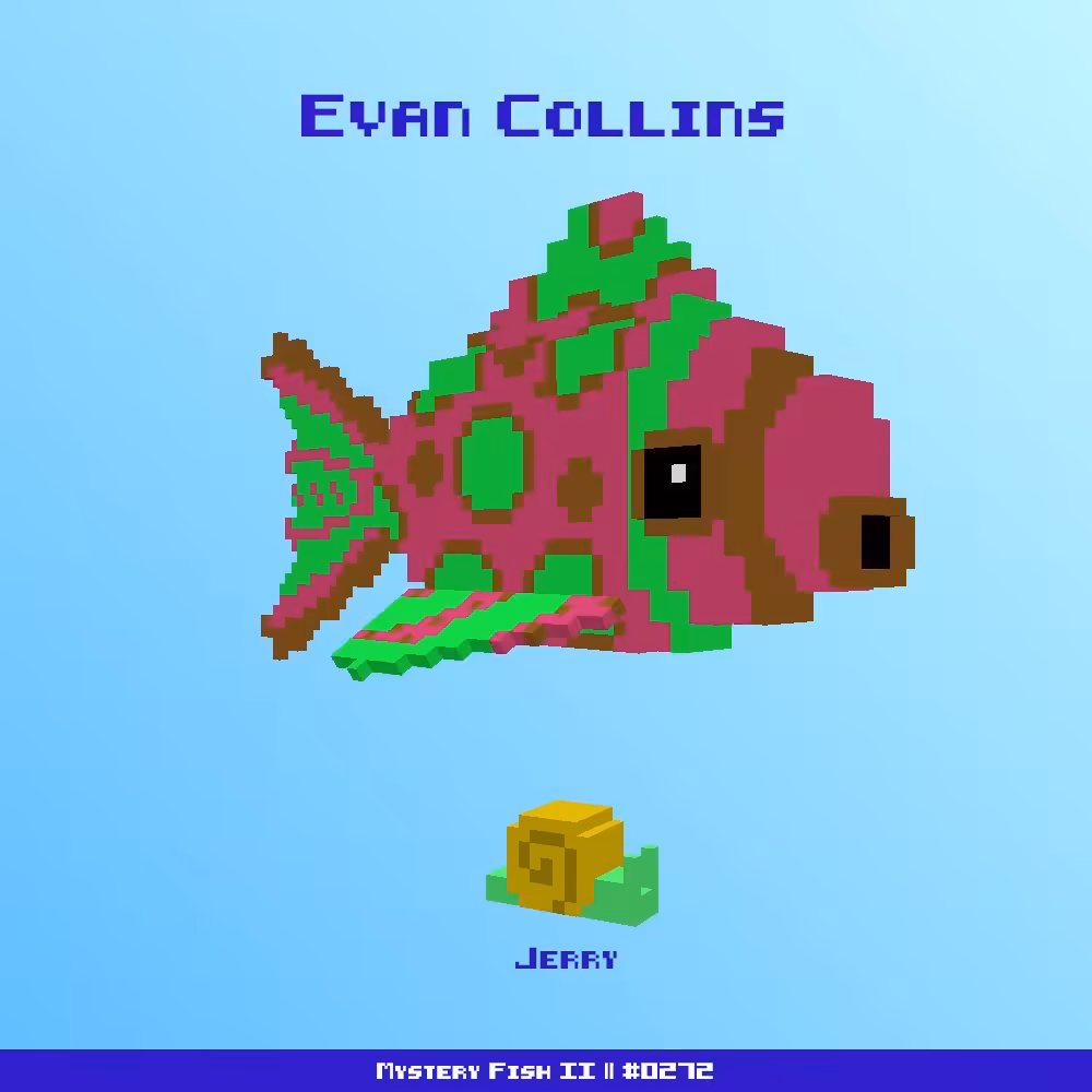 Evan Collins :: Mystery Fish 0272/1000