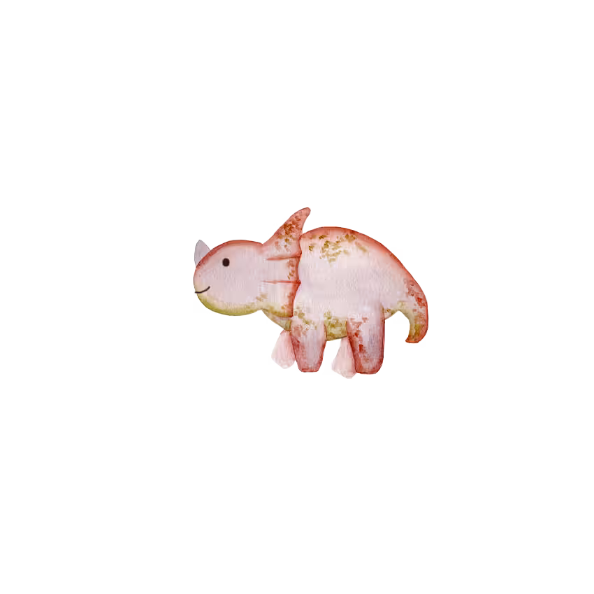 Tiny triceratops