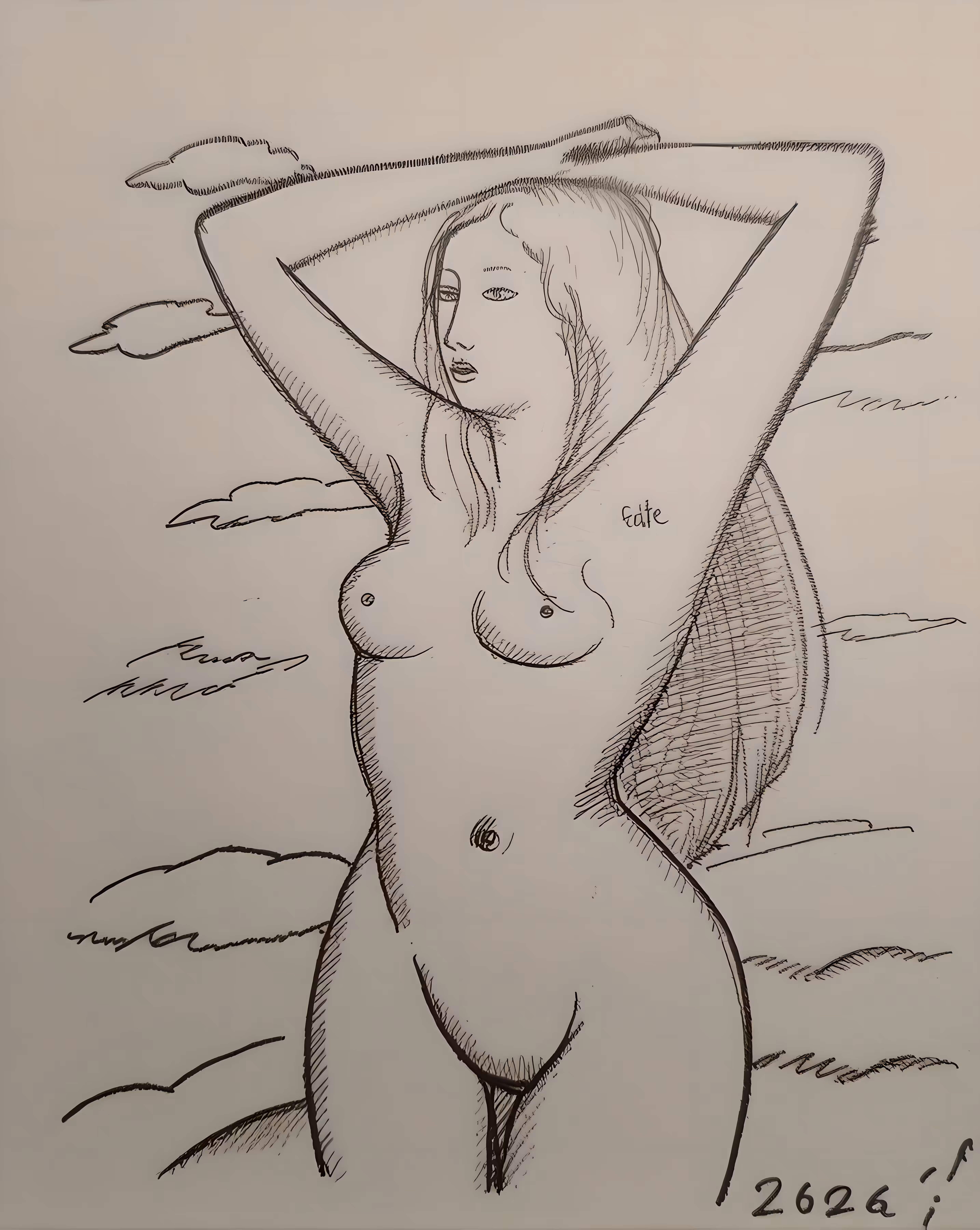 DRawINGs FRoM AfAR: 002 • WorksOnPaperAi