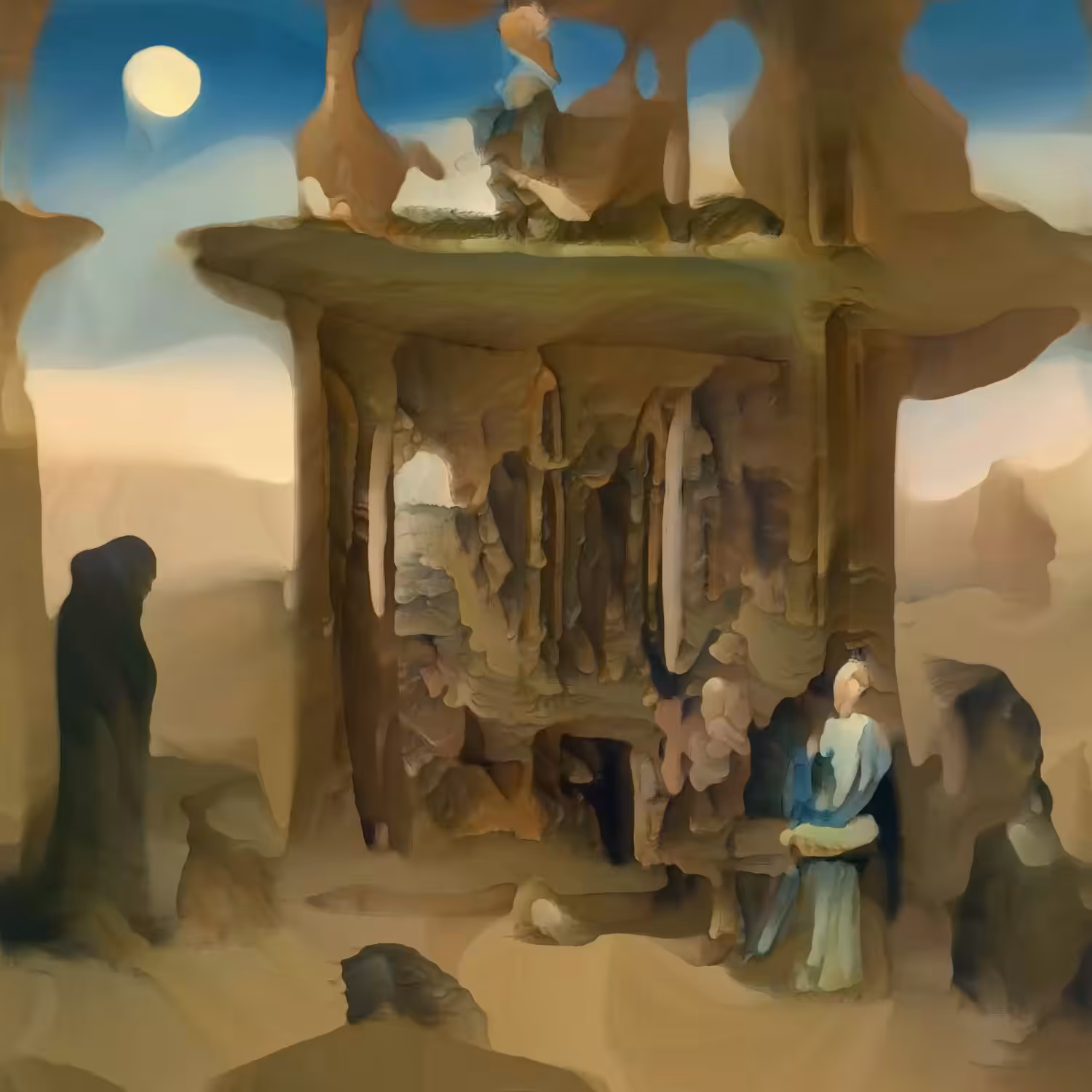 Madonna Among the Angels