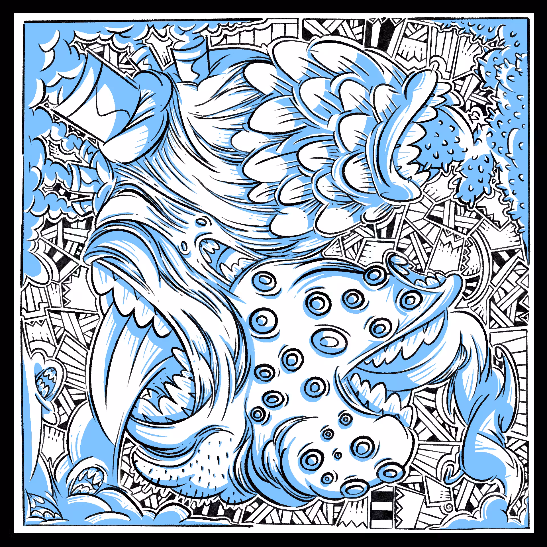 creature 034 Lineart