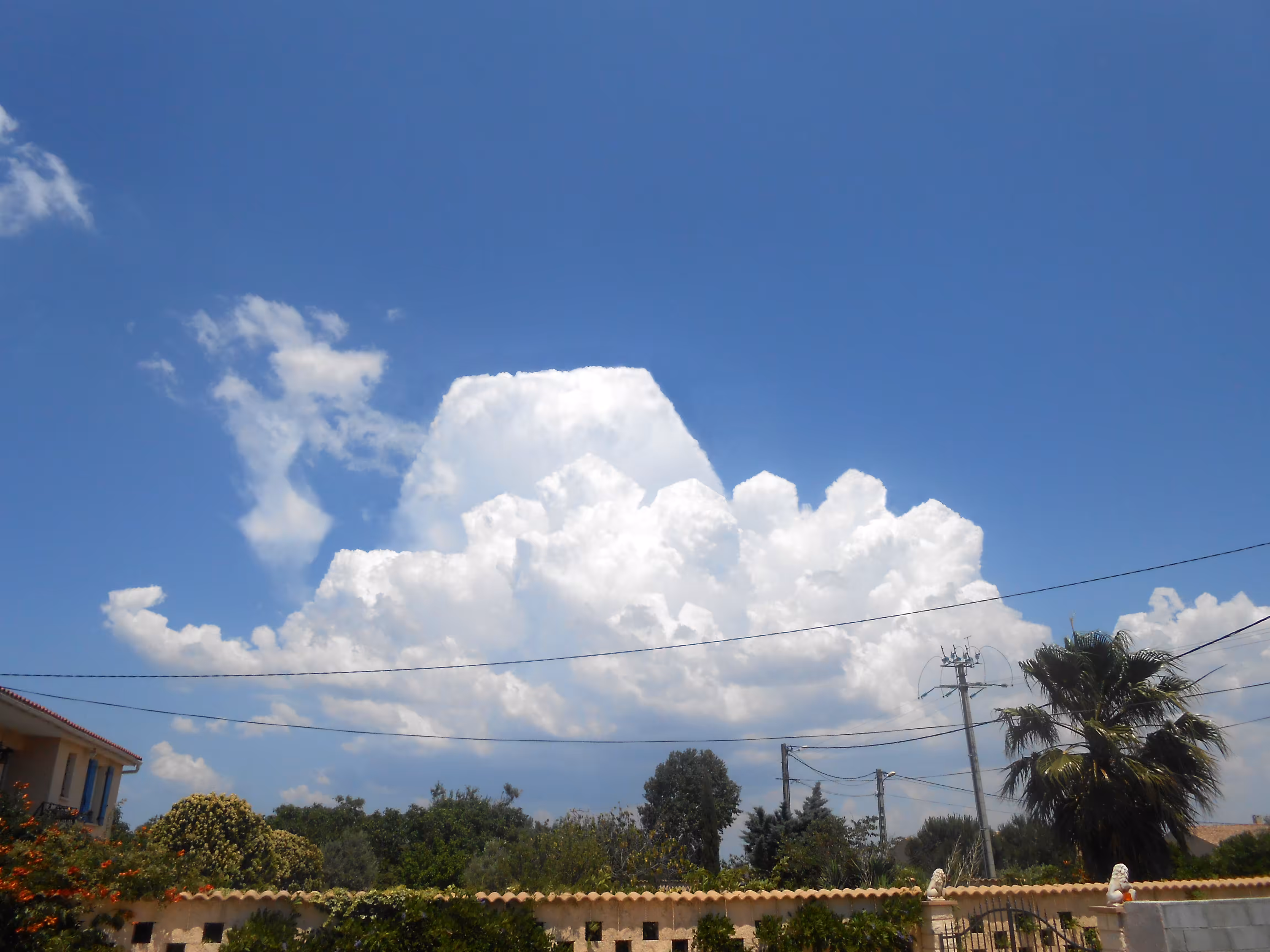 Strange cloud