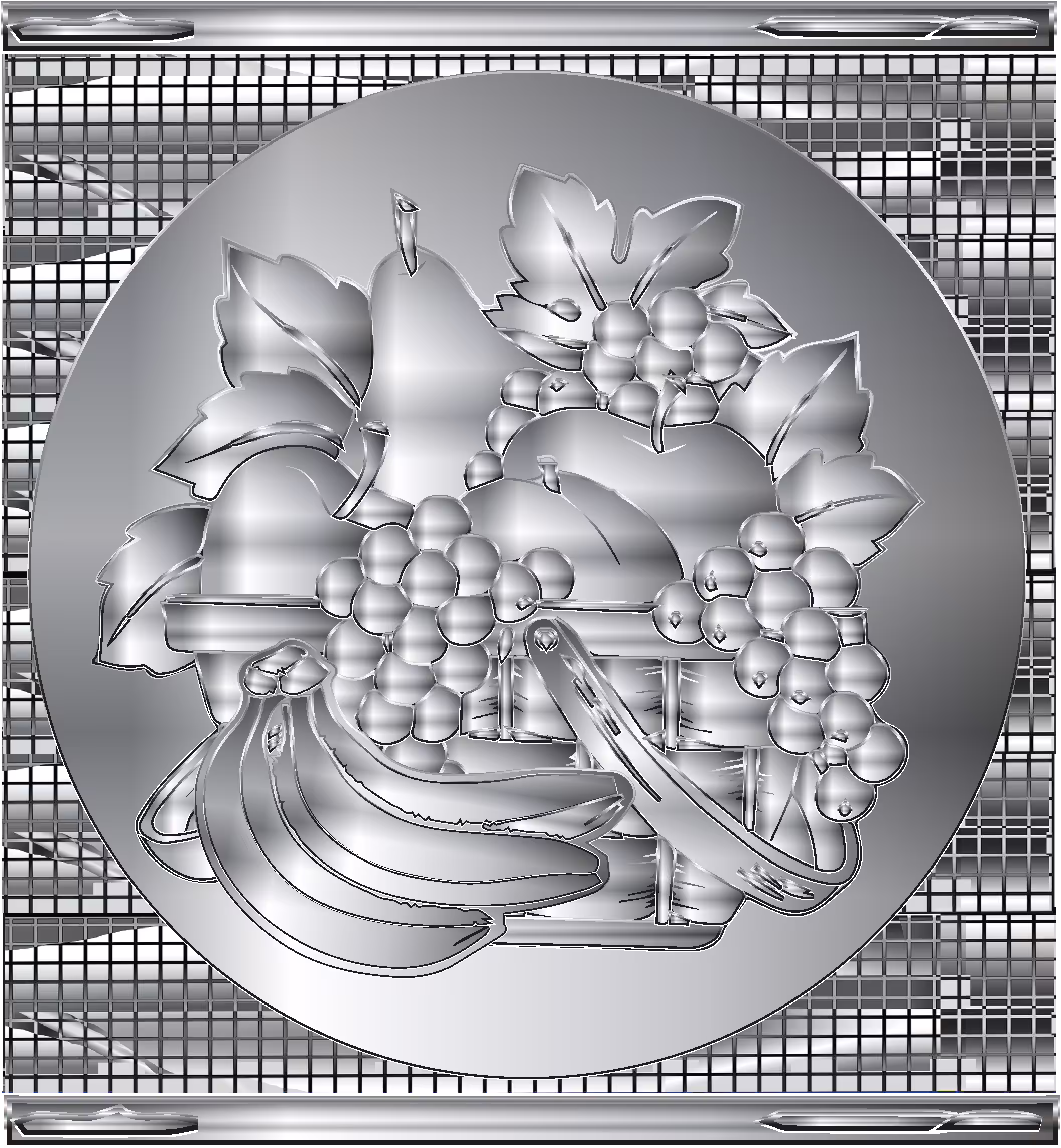 moneda frutas